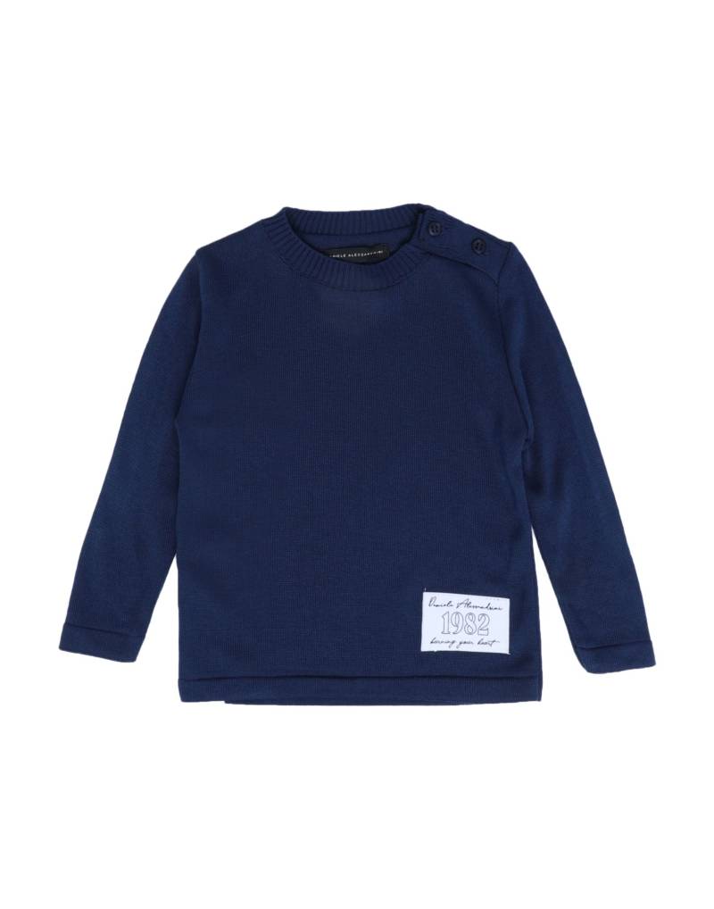 DANIELE ALESSANDRINI Pullover Kinder Blau von DANIELE ALESSANDRINI