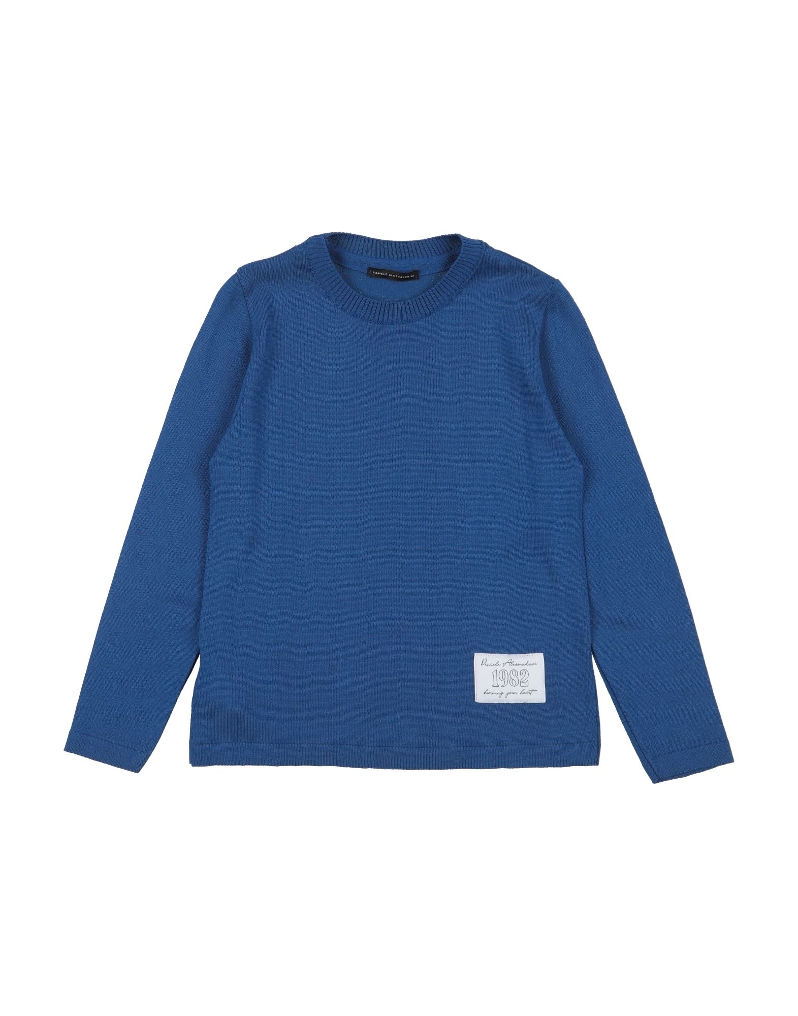 DANIELE ALESSANDRINI Pullover Kinder Blau von DANIELE ALESSANDRINI