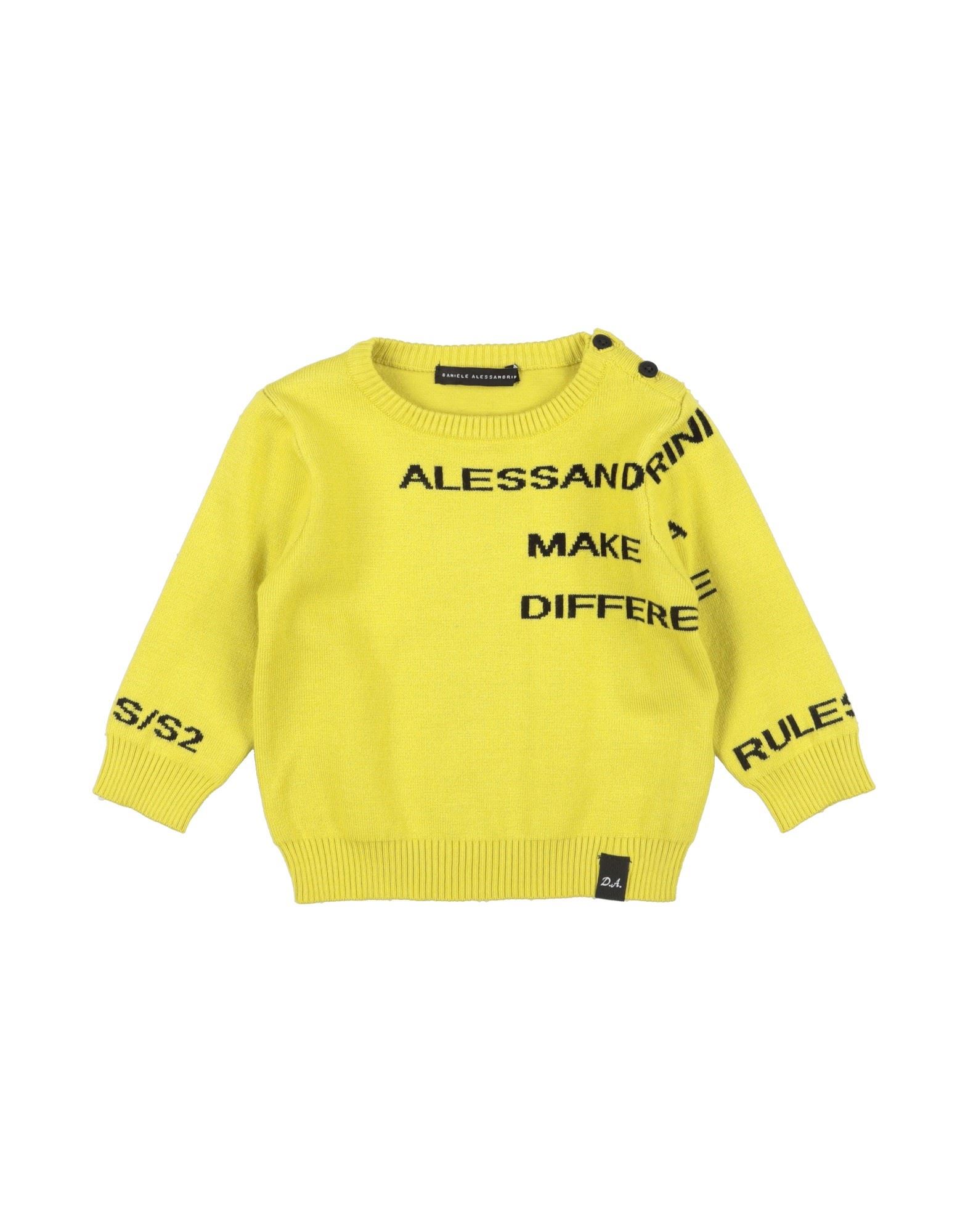 DANIELE ALESSANDRINI Pullover Kinder Gelb von DANIELE ALESSANDRINI