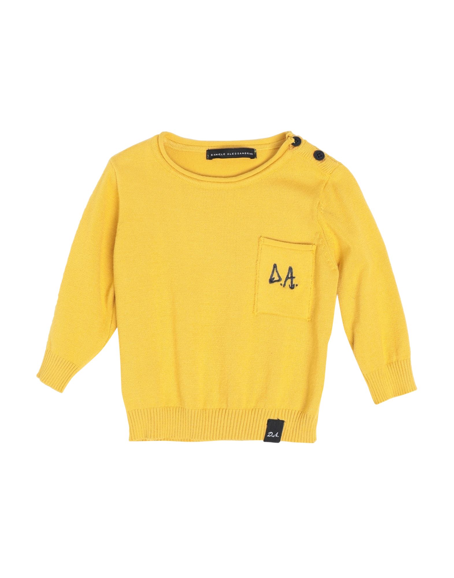 DANIELE ALESSANDRINI Pullover Kinder Gelb von DANIELE ALESSANDRINI