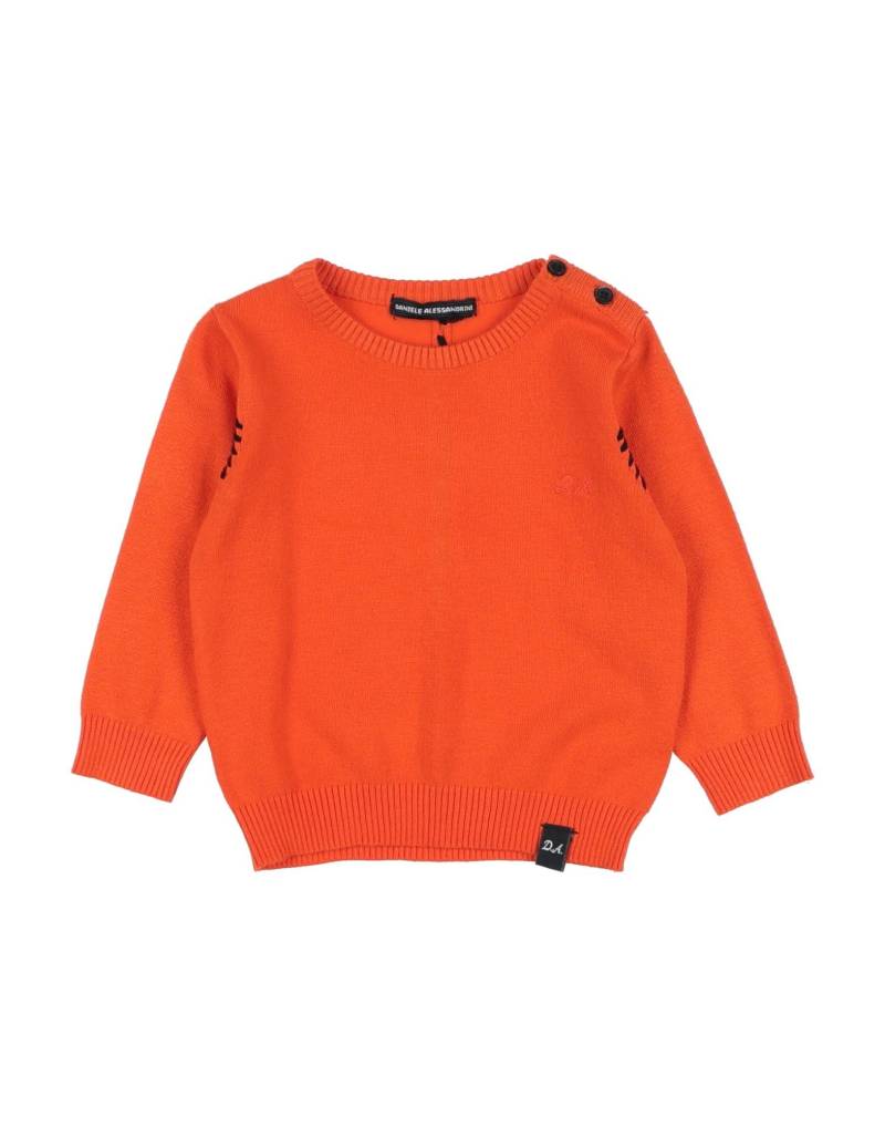 DANIELE ALESSANDRINI Pullover Kinder Orange von DANIELE ALESSANDRINI