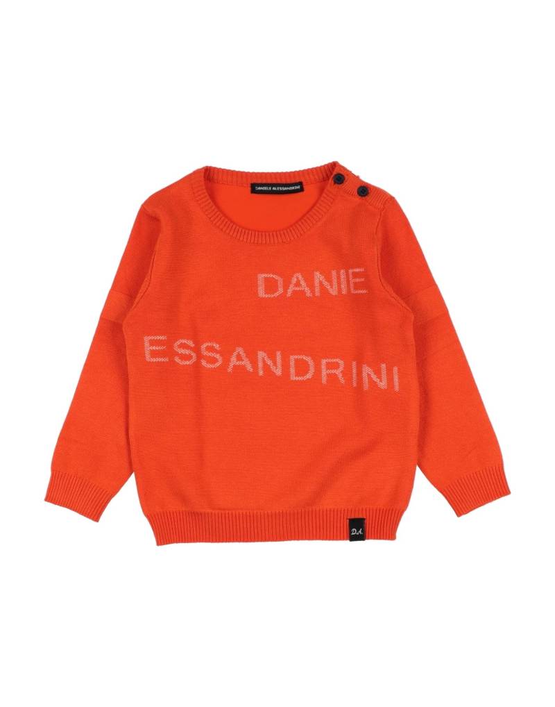 DANIELE ALESSANDRINI Pullover Kinder Orange von DANIELE ALESSANDRINI