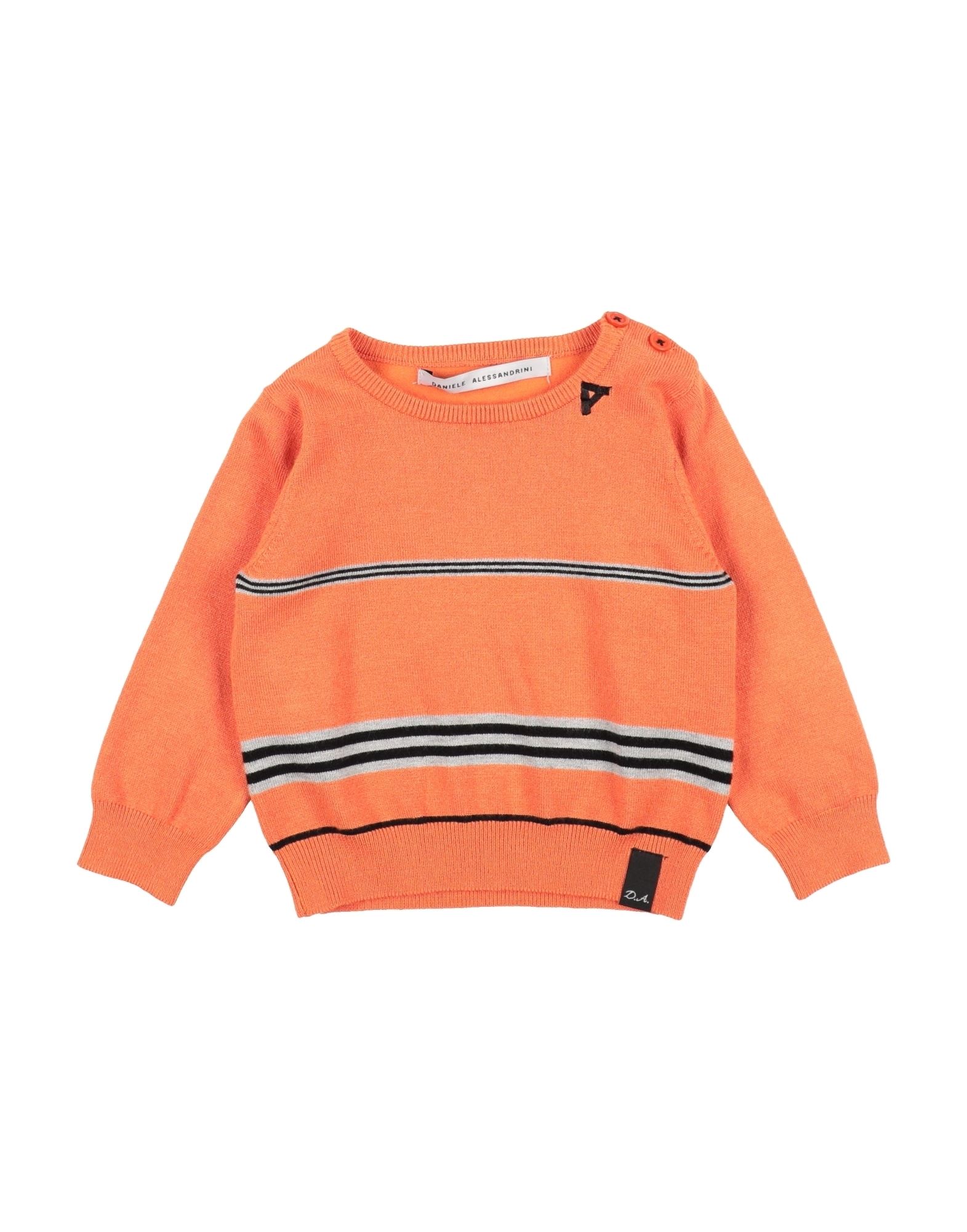 DANIELE ALESSANDRINI Pullover Kinder Orange von DANIELE ALESSANDRINI