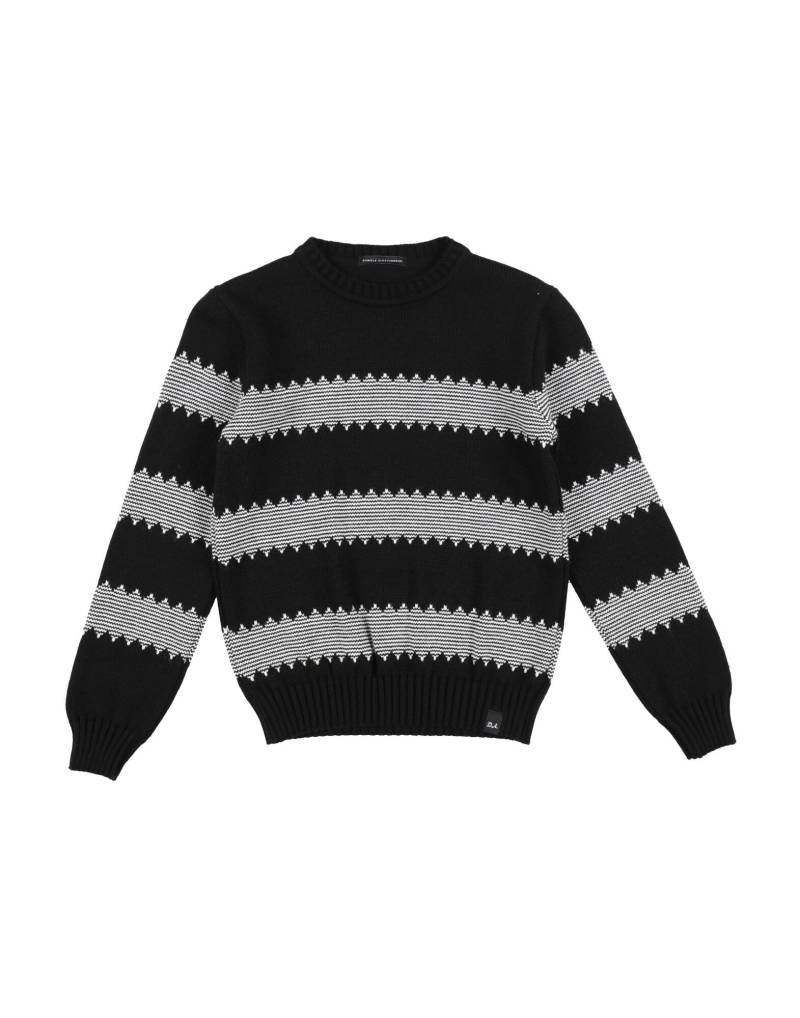 DANIELE ALESSANDRINI Pullover Kinder Schwarz von DANIELE ALESSANDRINI