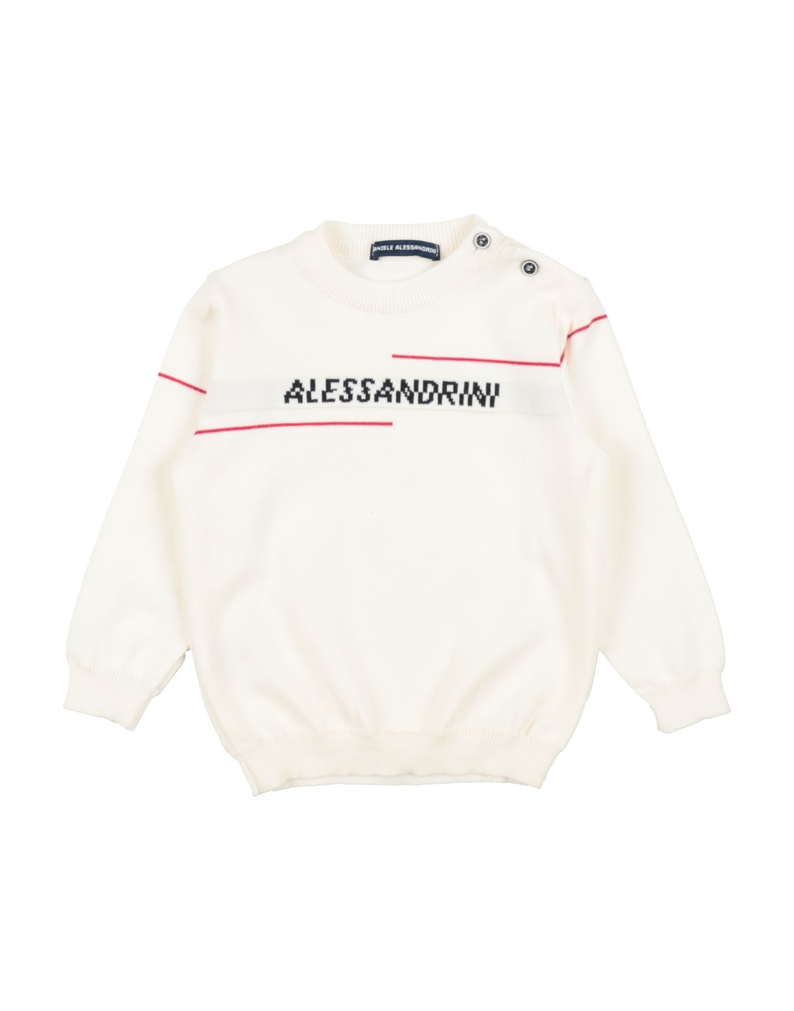 DANIELE ALESSANDRINI Pullover Kinder Weiß von DANIELE ALESSANDRINI