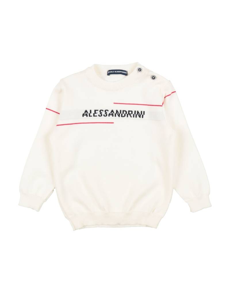 DANIELE ALESSANDRINI Pullover Kinder Weiß von DANIELE ALESSANDRINI