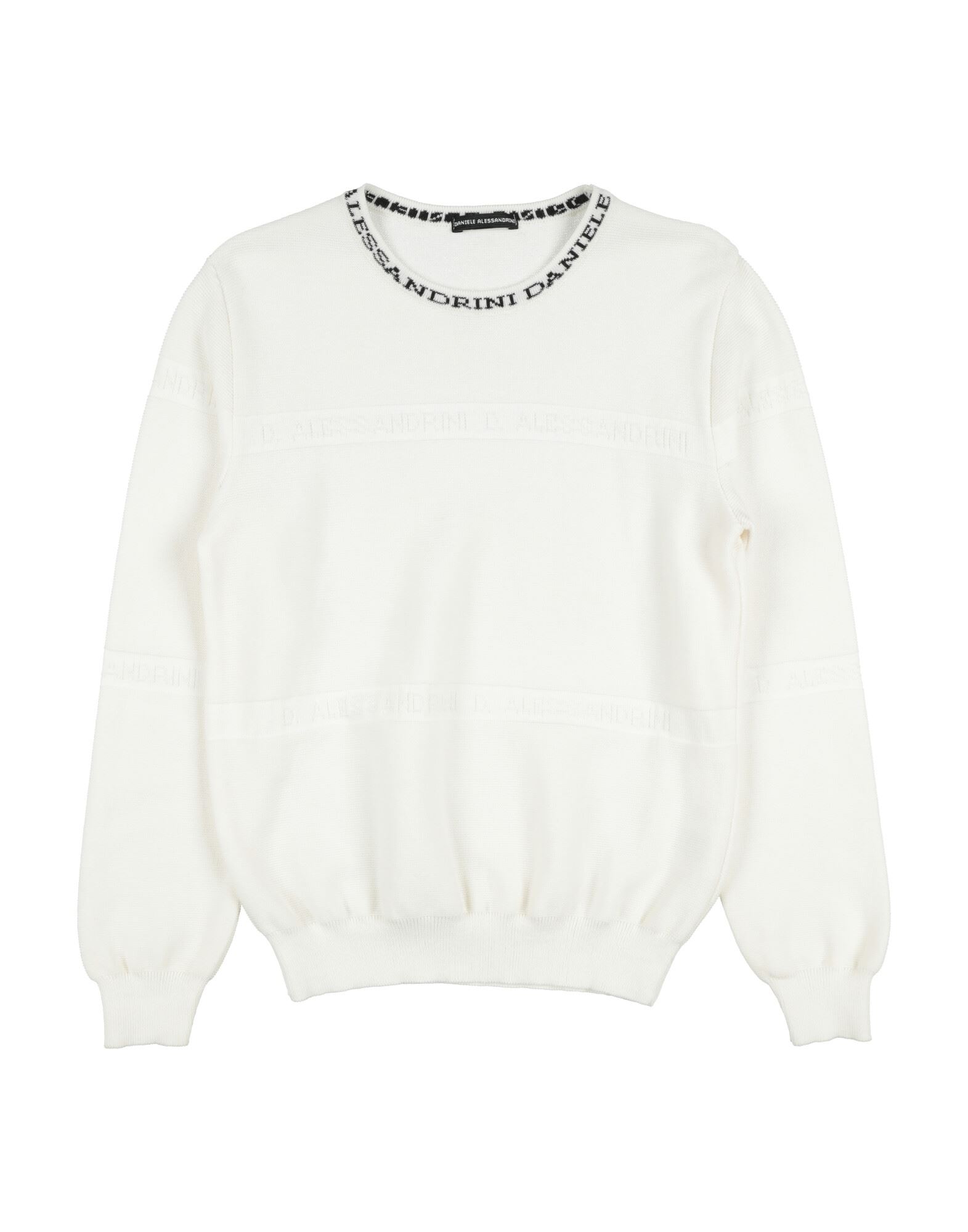 DANIELE ALESSANDRINI Pullover Kinder Weiß von DANIELE ALESSANDRINI