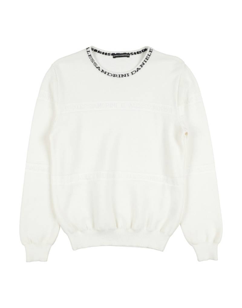 DANIELE ALESSANDRINI Pullover Kinder Weiß von DANIELE ALESSANDRINI