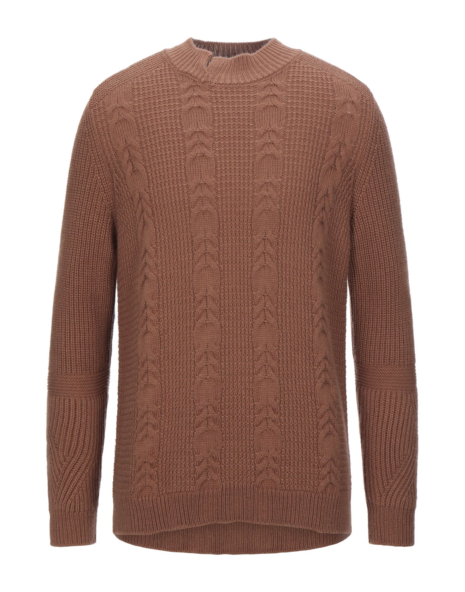 DANIELE ALESSANDRINI Rollkragenpullover Herren Braun von DANIELE ALESSANDRINI