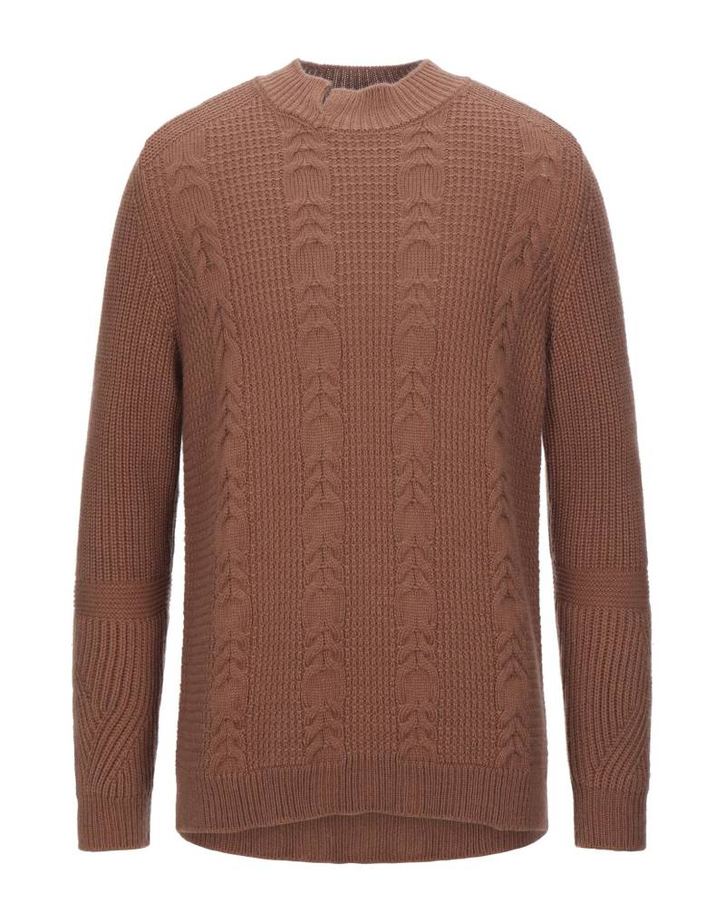 DANIELE ALESSANDRINI Rollkragenpullover Herren Braun von DANIELE ALESSANDRINI