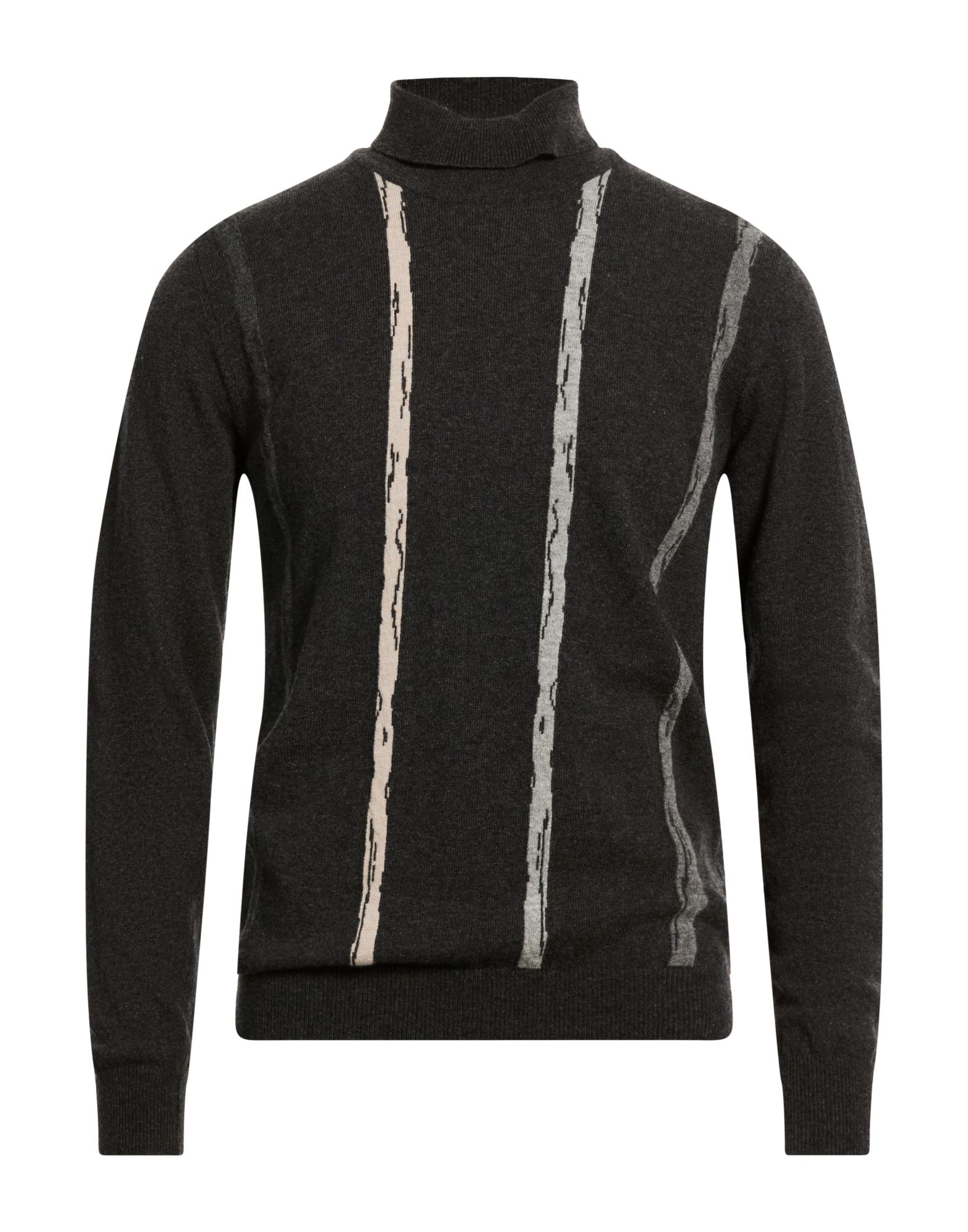 DANIELE ALESSANDRINI Rollkragenpullover Herren Braungrau von DANIELE ALESSANDRINI