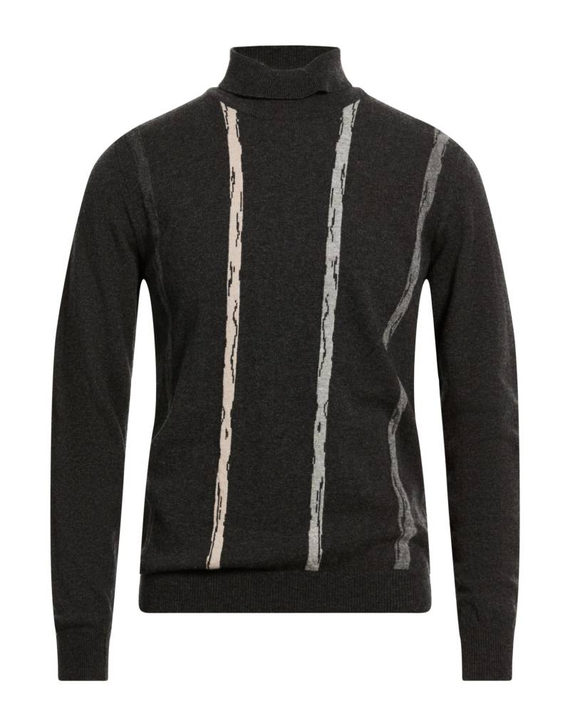 DANIELE ALESSANDRINI Rollkragenpullover Herren Braungrau von DANIELE ALESSANDRINI