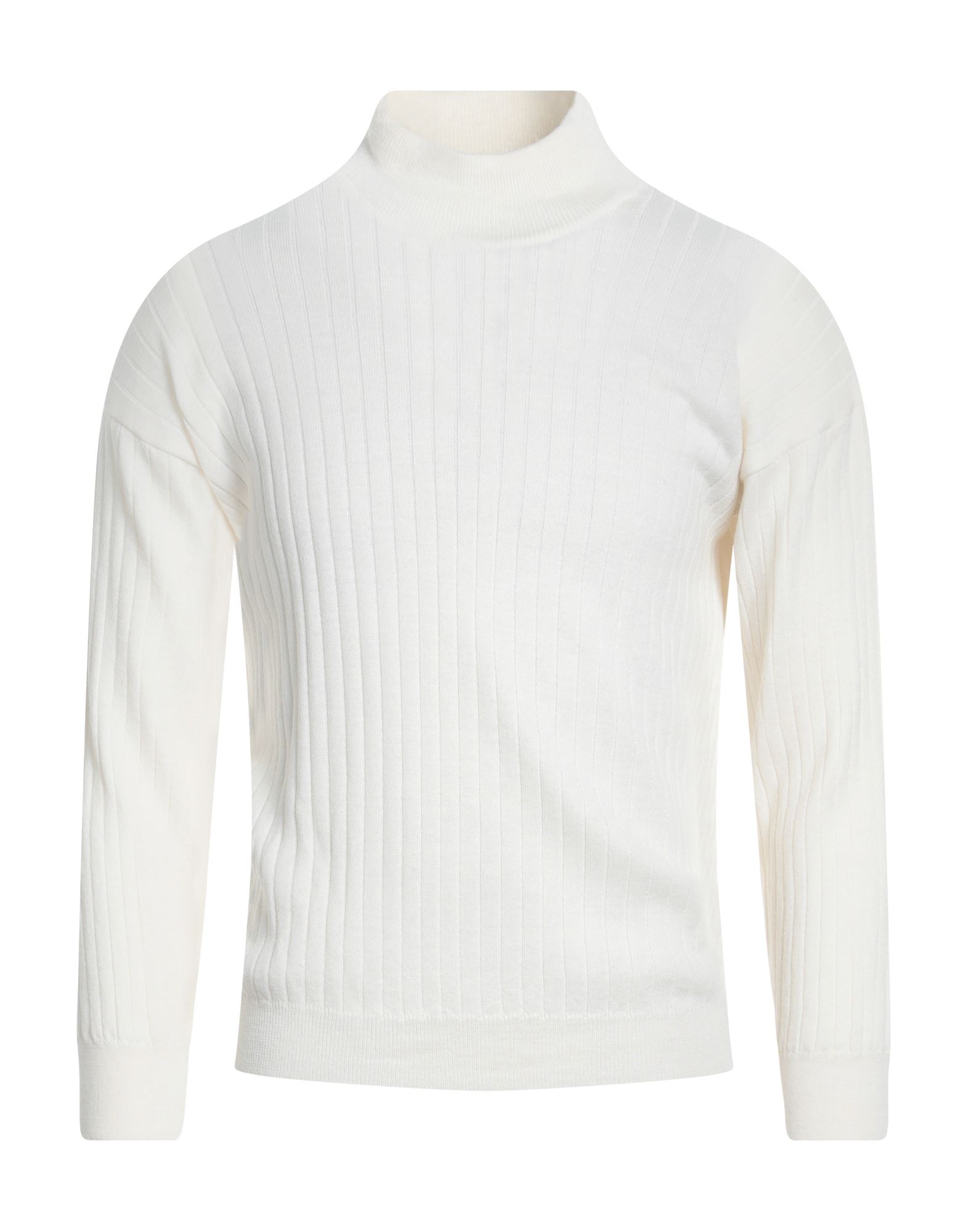 DANIELE ALESSANDRINI Rollkragenpullover Herren Elfenbein von DANIELE ALESSANDRINI