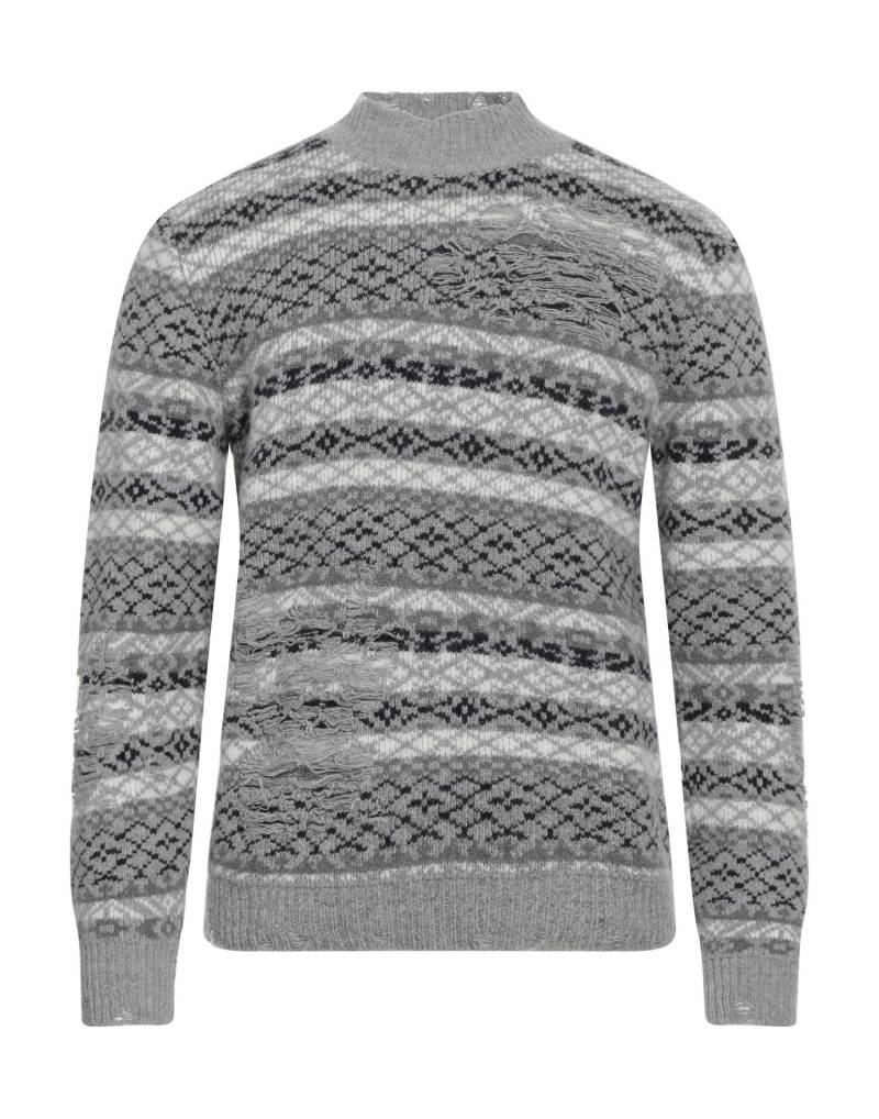 DANIELE ALESSANDRINI Rollkragenpullover Herren Grau von DANIELE ALESSANDRINI
