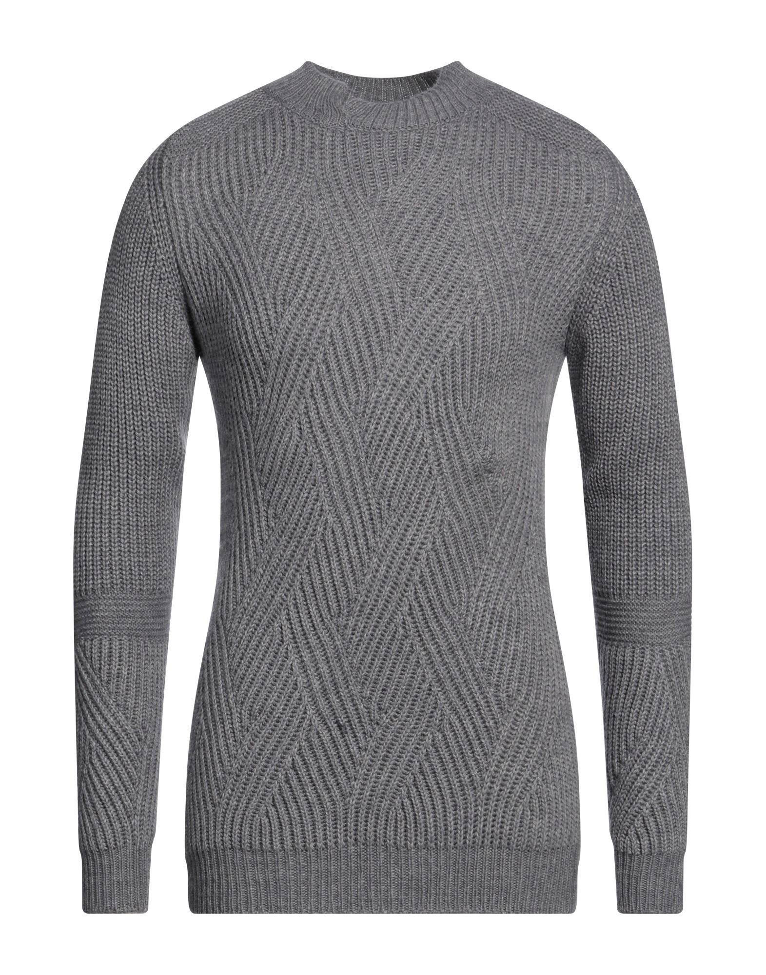 DANIELE ALESSANDRINI Pullover Herren Grau von DANIELE ALESSANDRINI