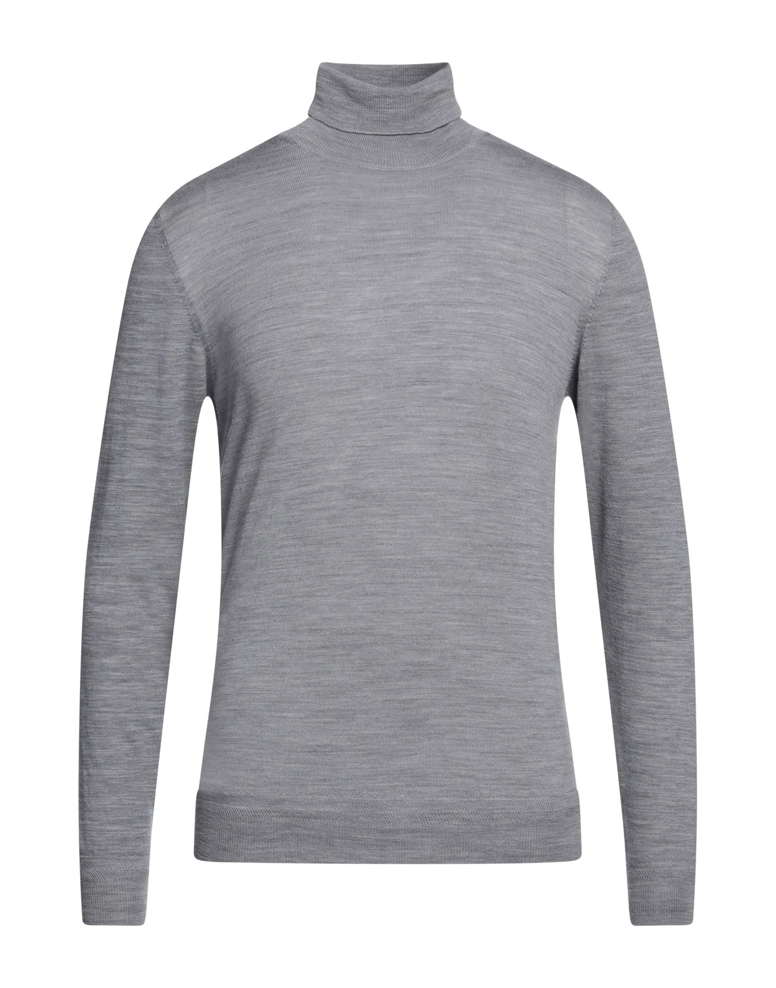 DANIELE ALESSANDRINI Rollkragenpullover Herren Grau von DANIELE ALESSANDRINI