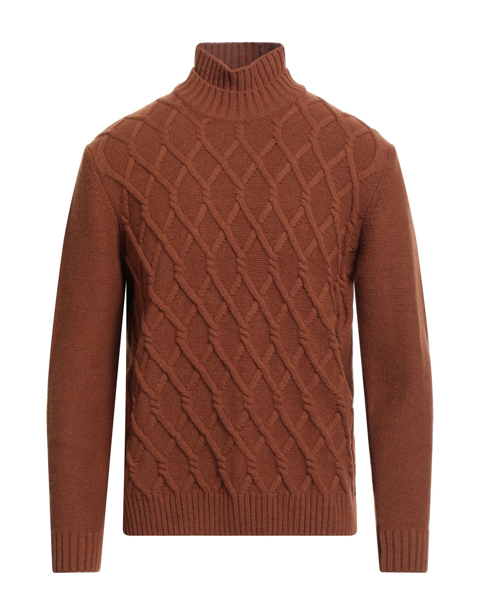 DANIELE ALESSANDRINI Rollkragenpullover Herren Lederfarben DANIELE ALESSANDRINI Rollkragenpullover Herren Lederfarben von DANIELE ALESSANDRINI