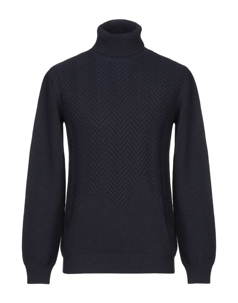 DANIELE ALESSANDRINI Rollkragenpullover Herren Nachtblau von DANIELE ALESSANDRINI