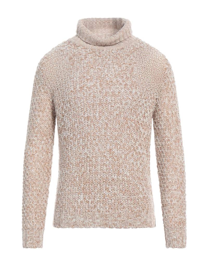 DANIELE ALESSANDRINI Rollkragenpullover Herren Sand von DANIELE ALESSANDRINI