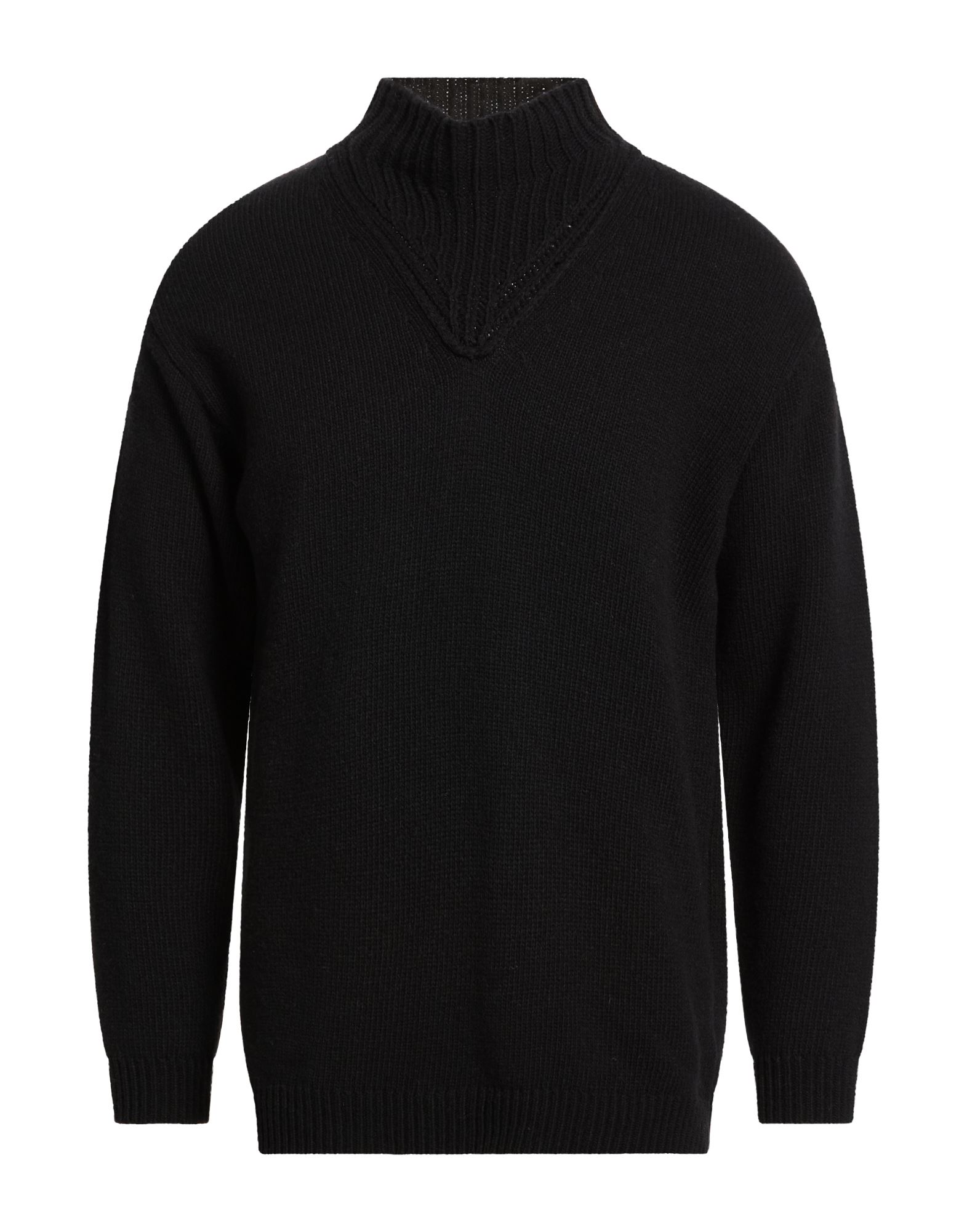 DANIELE ALESSANDRINI Rollkragenpullover Herren Schwarz von DANIELE ALESSANDRINI