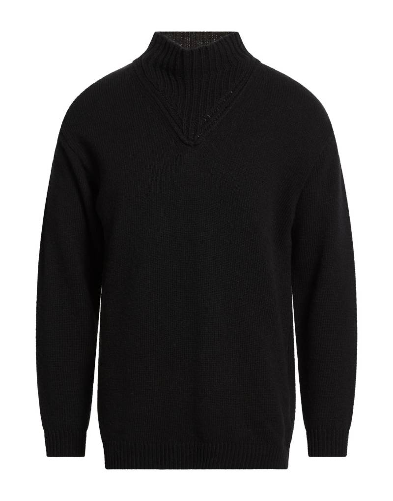 DANIELE ALESSANDRINI Rollkragenpullover Herren Schwarz von DANIELE ALESSANDRINI