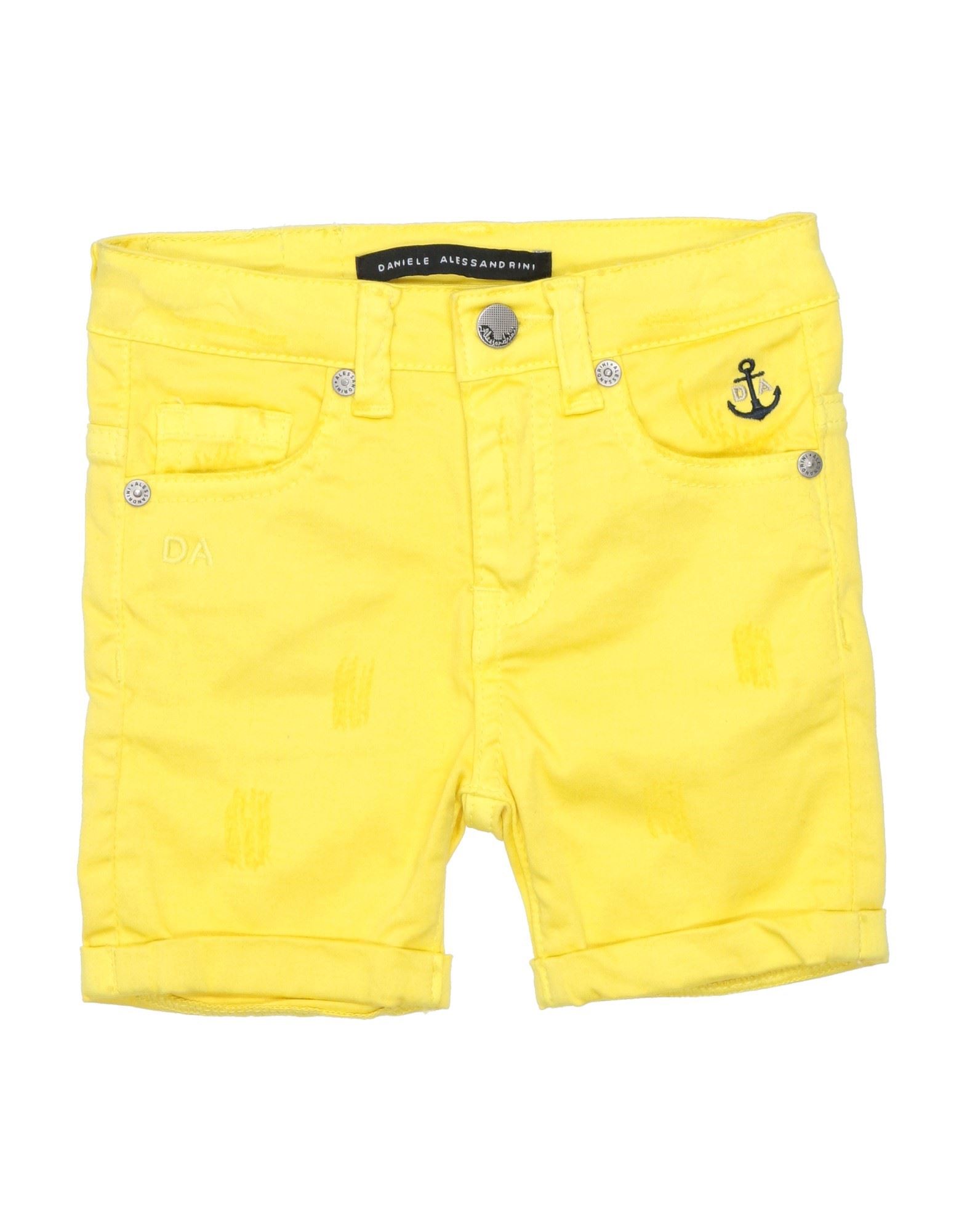 DANIELE ALESSANDRINI Shorts & Bermudashorts Kinder Gelb von DANIELE ALESSANDRINI