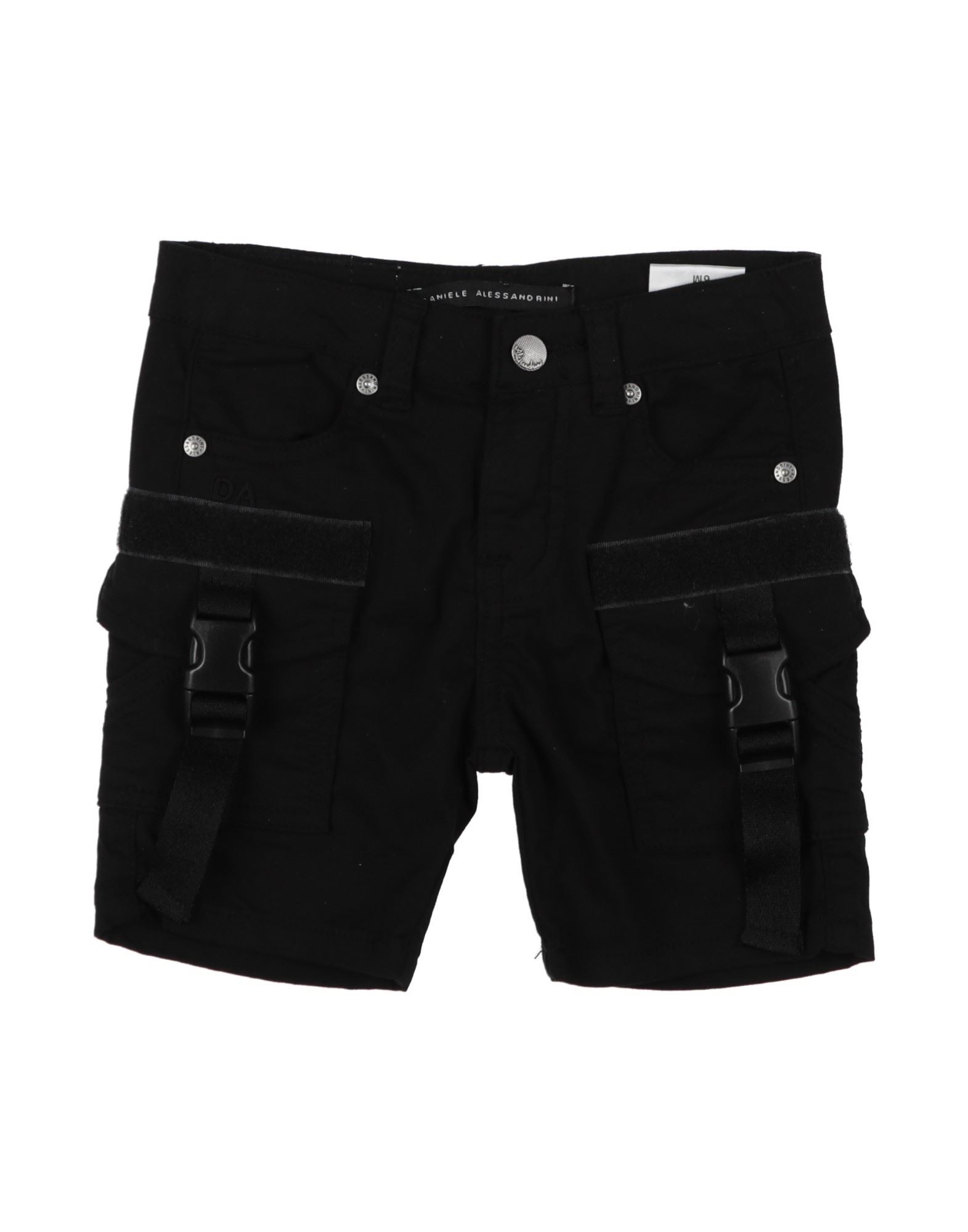 DANIELE ALESSANDRINI Shorts & Bermudashorts Kinder Schwarz von DANIELE ALESSANDRINI