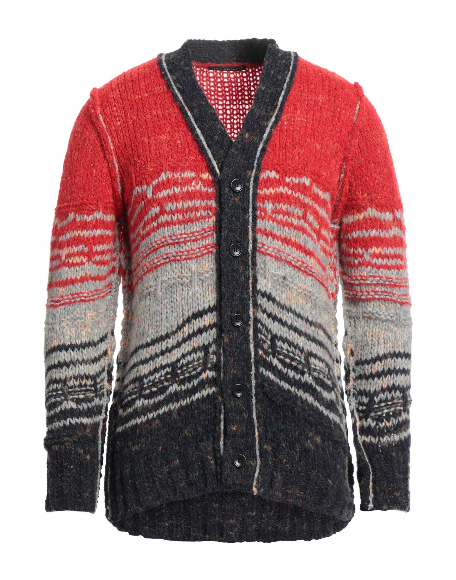 DANIELE ALESSANDRINI Strickjacke Herren Rot von DANIELE ALESSANDRINI