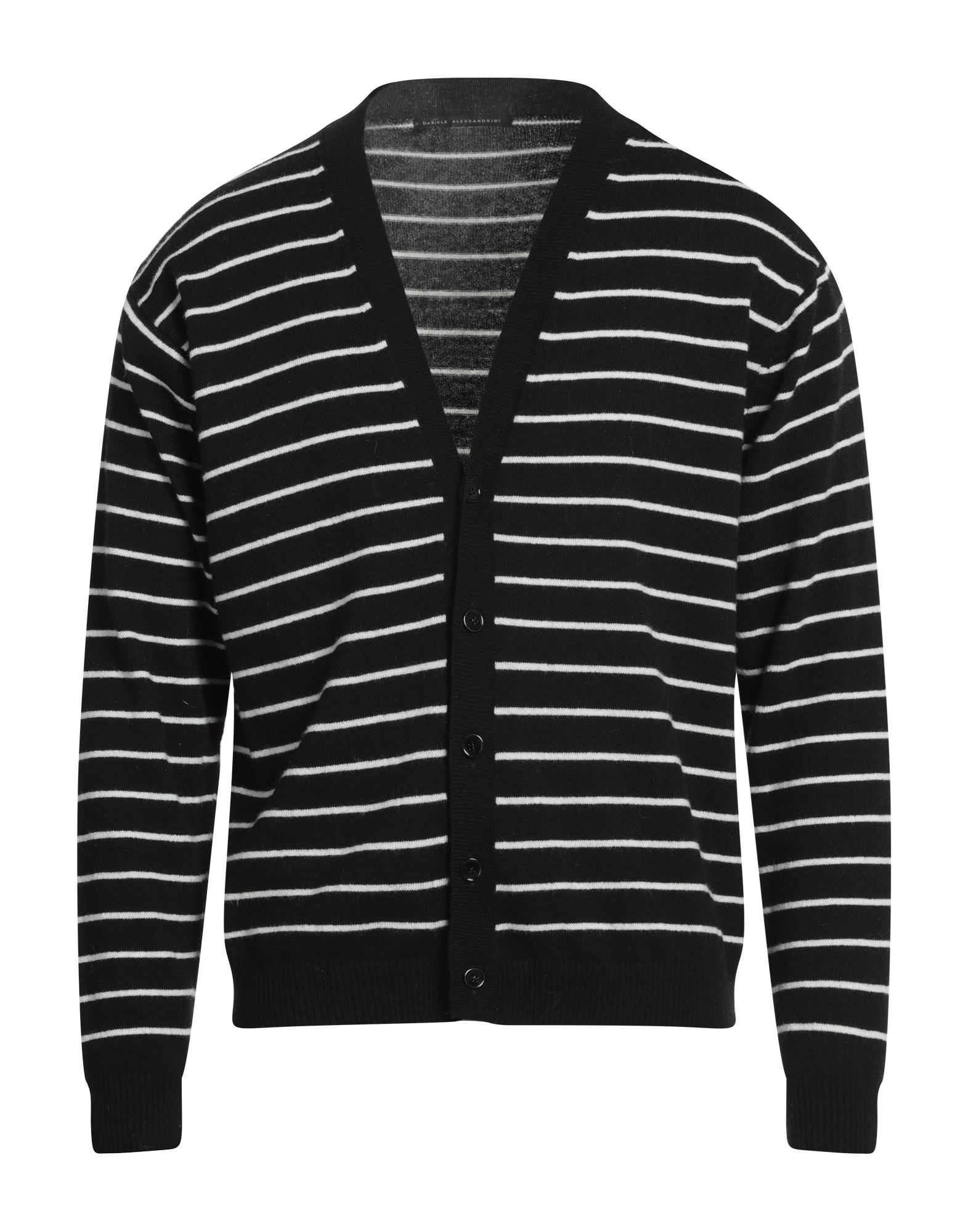 DANIELE ALESSANDRINI Strickjacke Herren Schwarz von DANIELE ALESSANDRINI