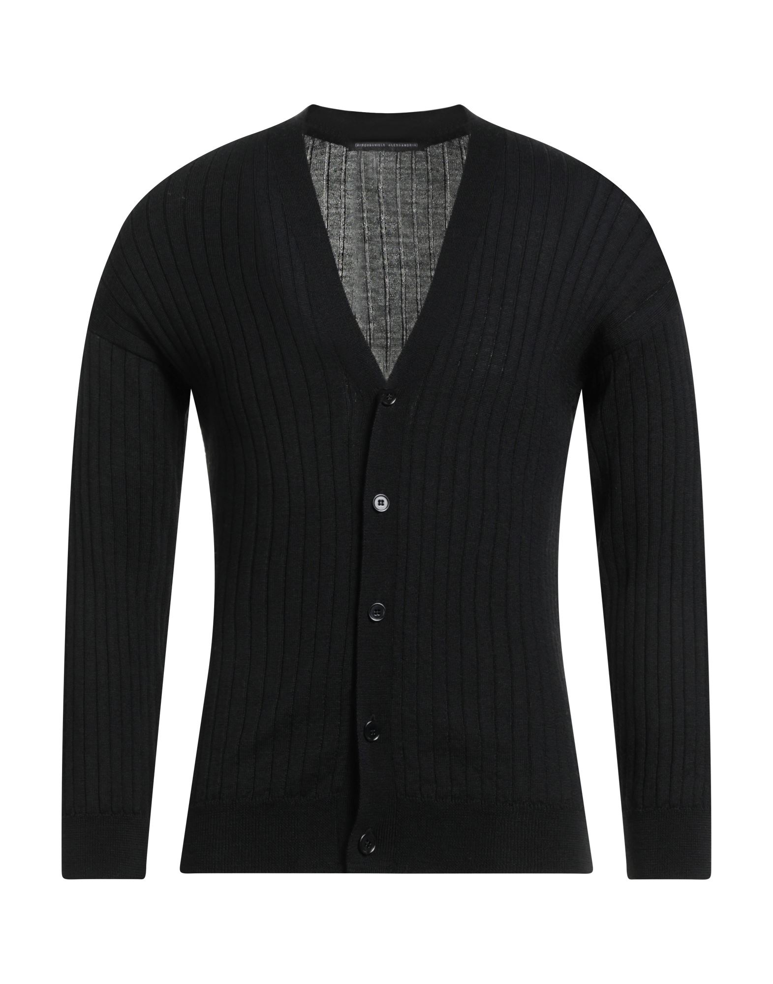DANIELE ALESSANDRINI Strickjacke Herren Schwarz von DANIELE ALESSANDRINI