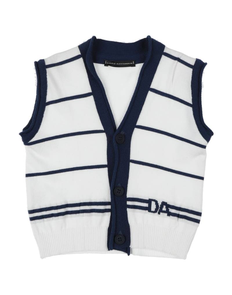 DANIELE ALESSANDRINI Strickjacke Kinder Weiß von DANIELE ALESSANDRINI