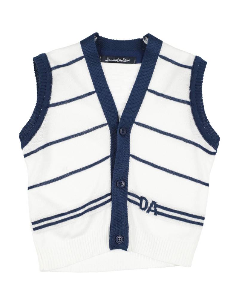 DANIELE ALESSANDRINI Strickjacke Kinder Weiß von DANIELE ALESSANDRINI