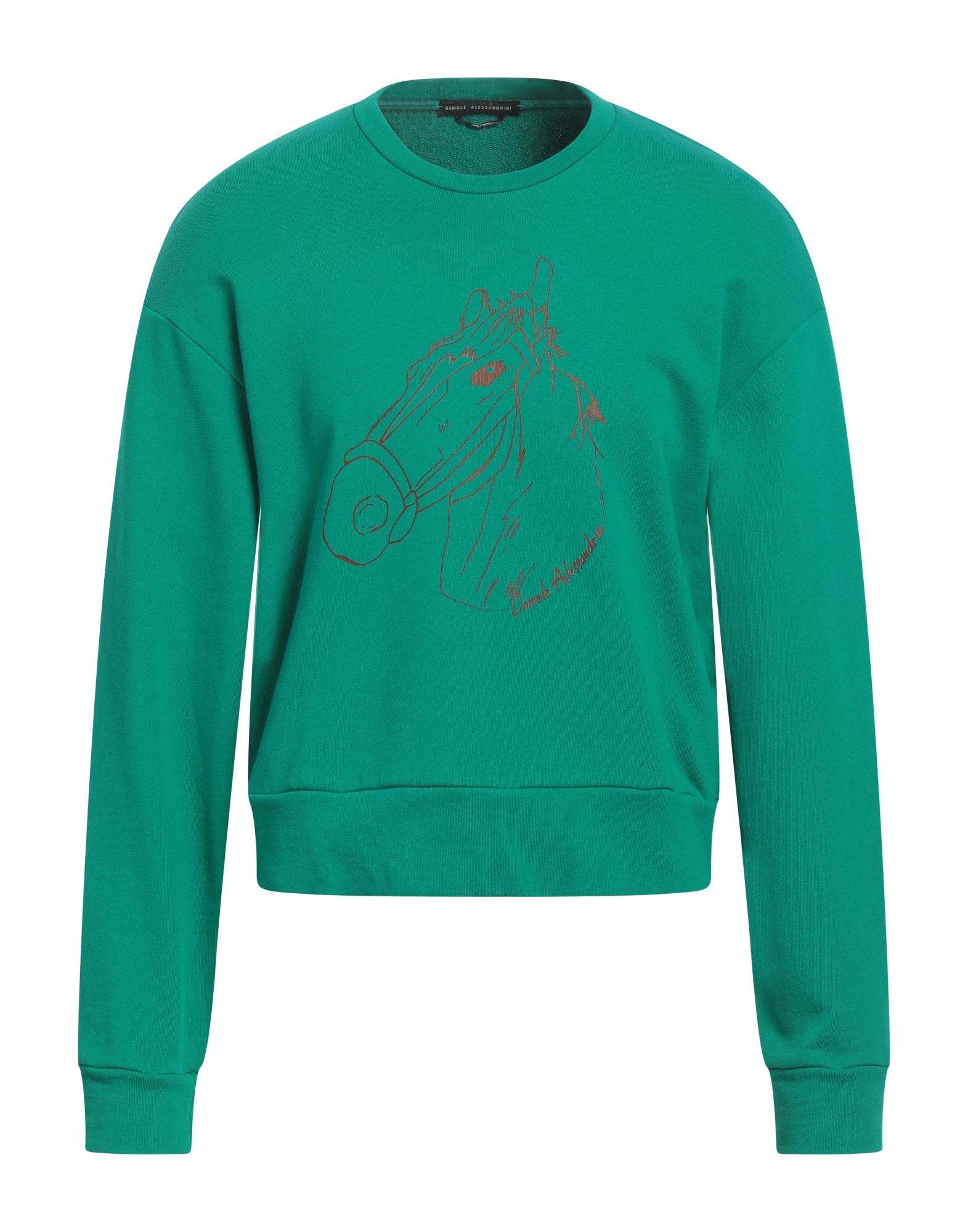 DANIELE ALESSANDRINI Sweatshirt Herren Grün von DANIELE ALESSANDRINI