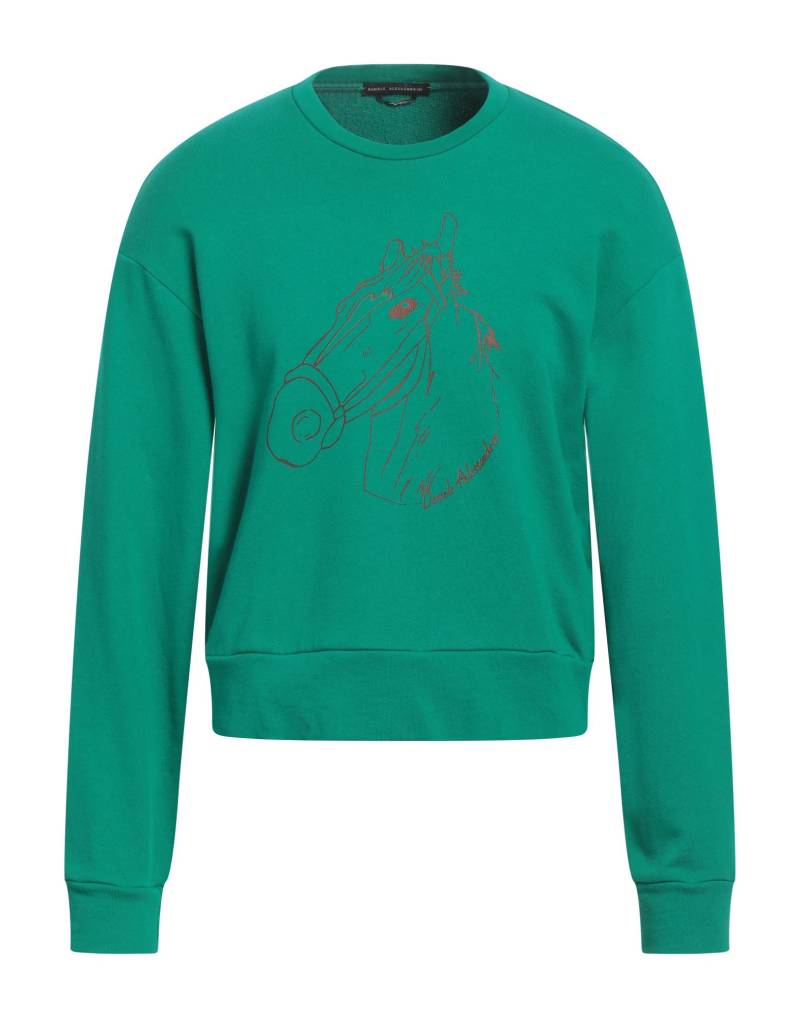DANIELE ALESSANDRINI Sweatshirt Herren Grün von DANIELE ALESSANDRINI