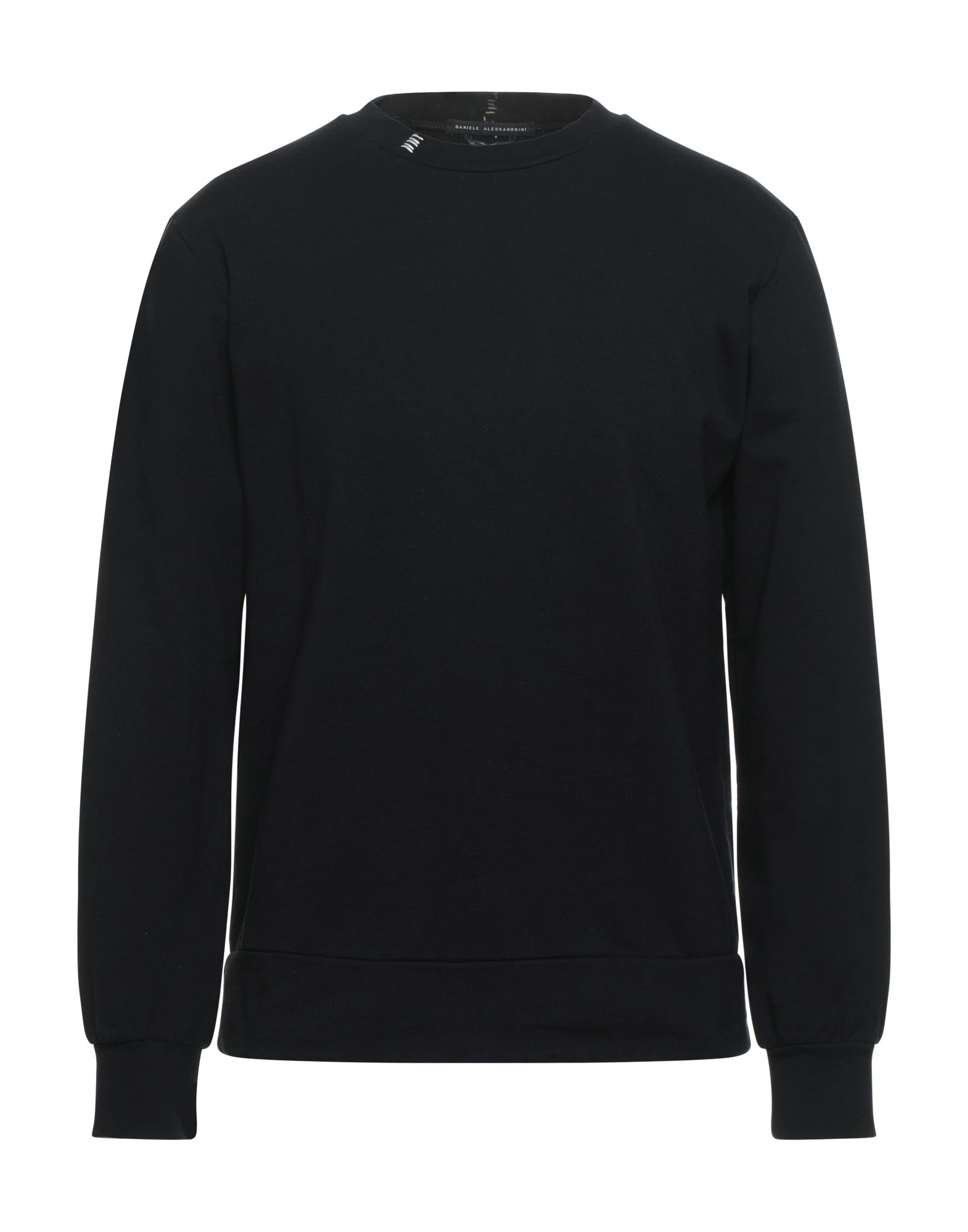 DANIELE ALESSANDRINI Sweatshirt Herren Schwarz von DANIELE ALESSANDRINI