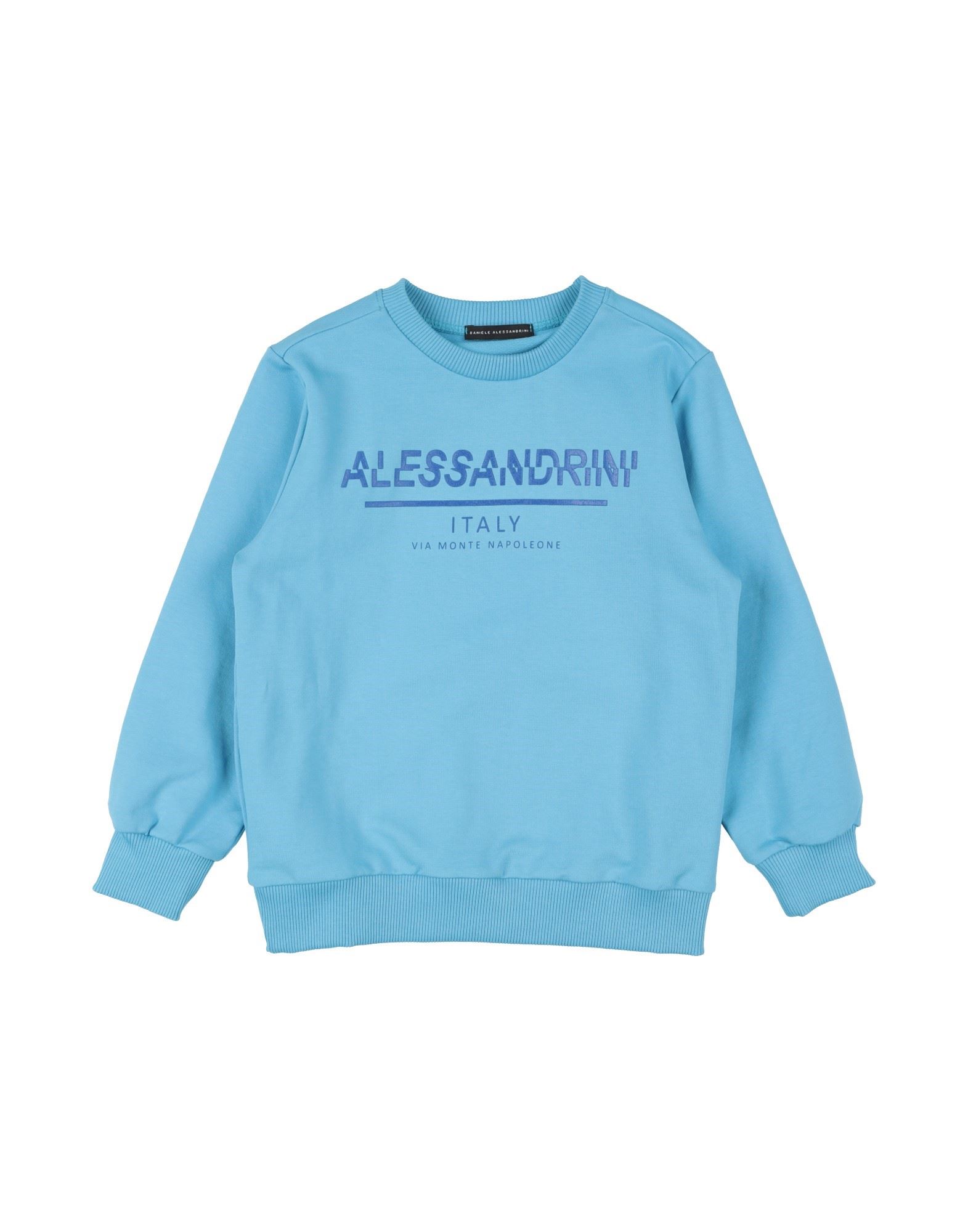 DANIELE ALESSANDRINI Sweatshirt Kinder Azurblau von DANIELE ALESSANDRINI