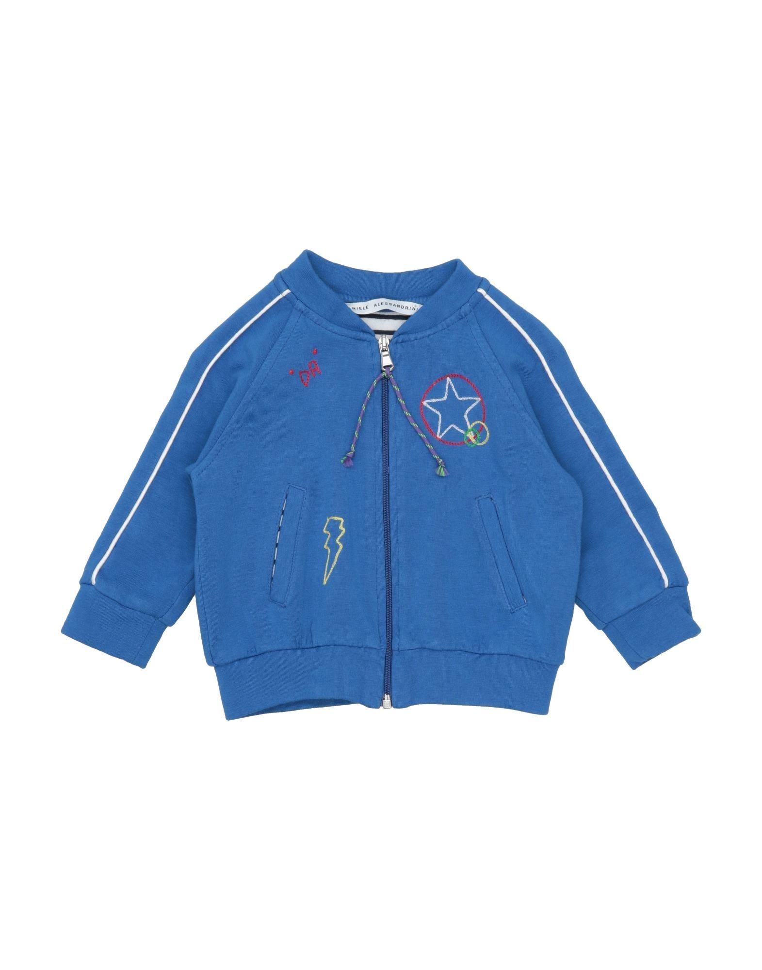 DANIELE ALESSANDRINI Sweatshirt Kinder Blau von DANIELE ALESSANDRINI