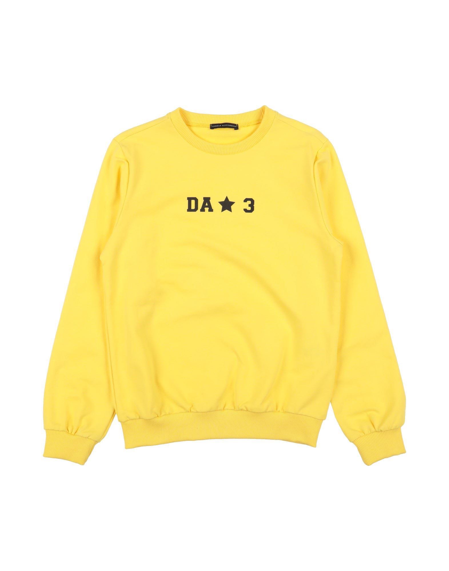 DANIELE ALESSANDRINI Sweatshirt Kinder Gelb von DANIELE ALESSANDRINI