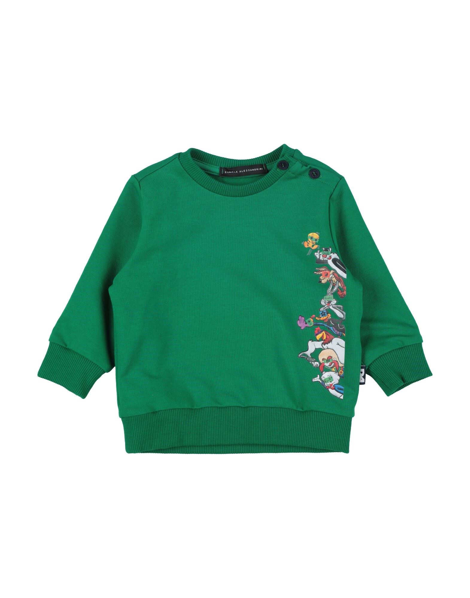 DANIELE ALESSANDRINI Sweatshirt Kinder Grün von DANIELE ALESSANDRINI