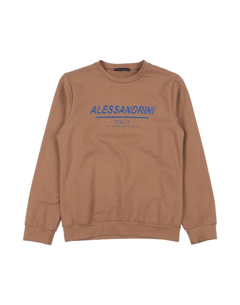 DANIELE ALESSANDRINI Sweatshirt Kinder Kamel von DANIELE ALESSANDRINI