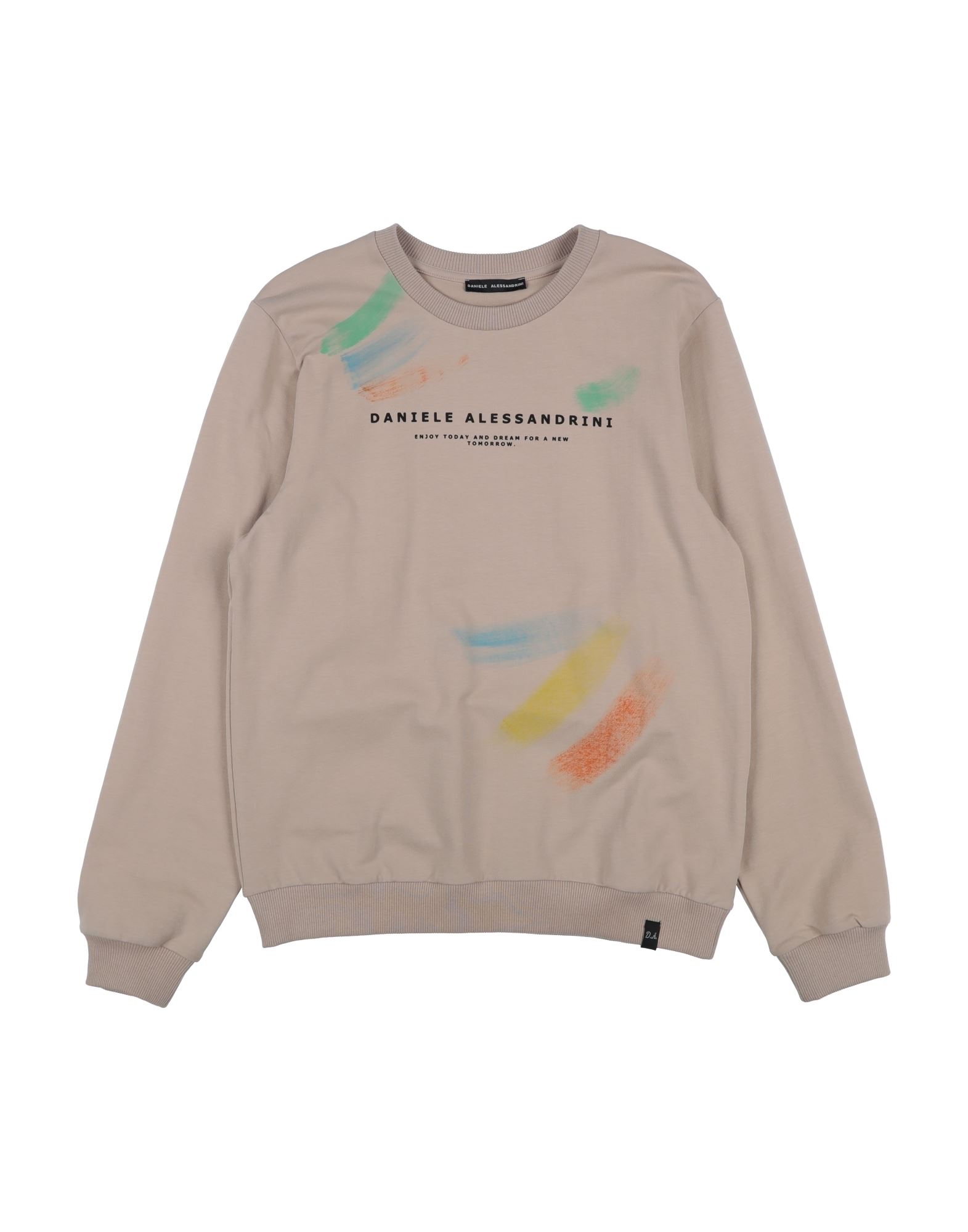 DANIELE ALESSANDRINI Sweatshirt Kinder Kamel von DANIELE ALESSANDRINI