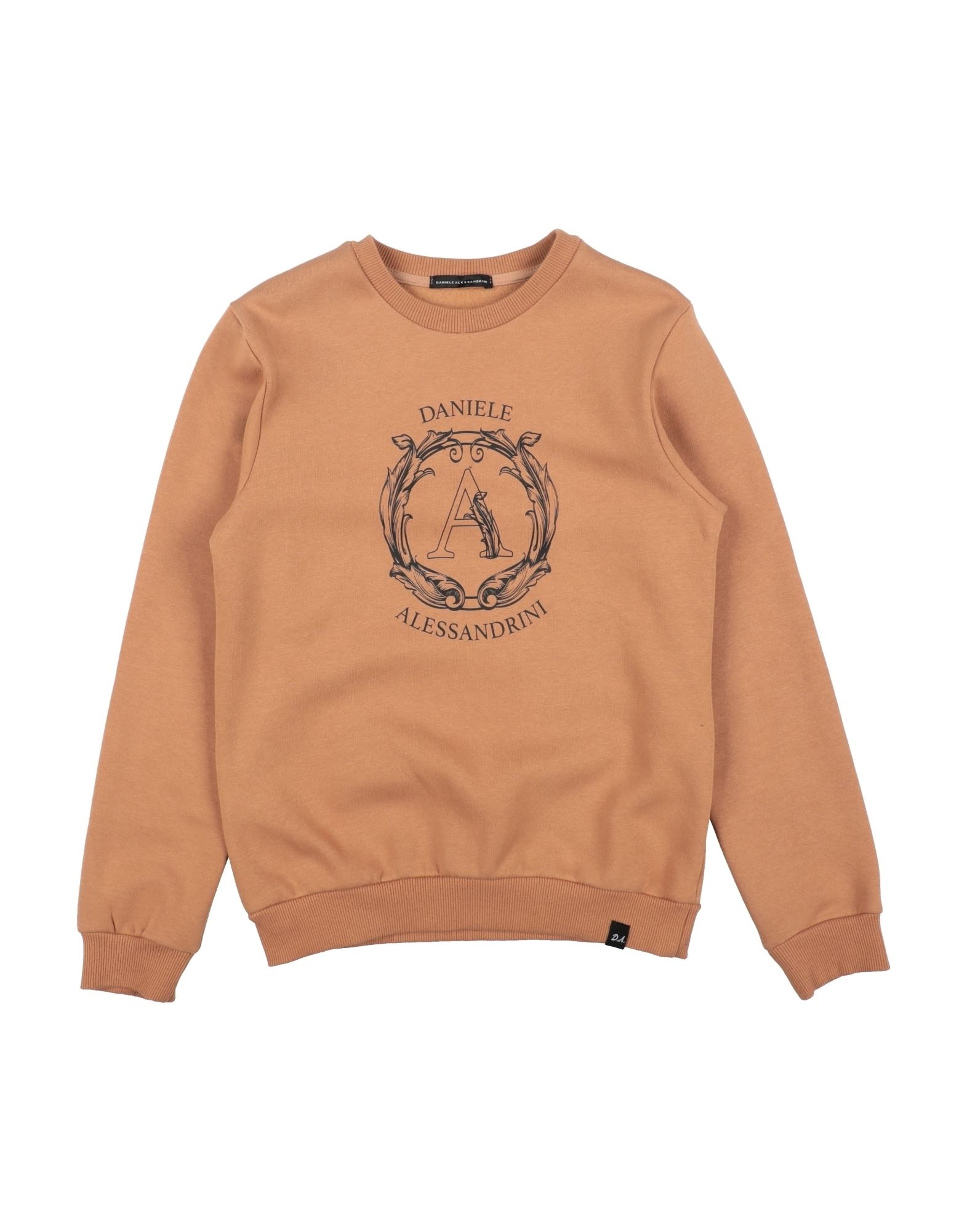 DANIELE ALESSANDRINI Sweatshirt Kinder Kamel von DANIELE ALESSANDRINI