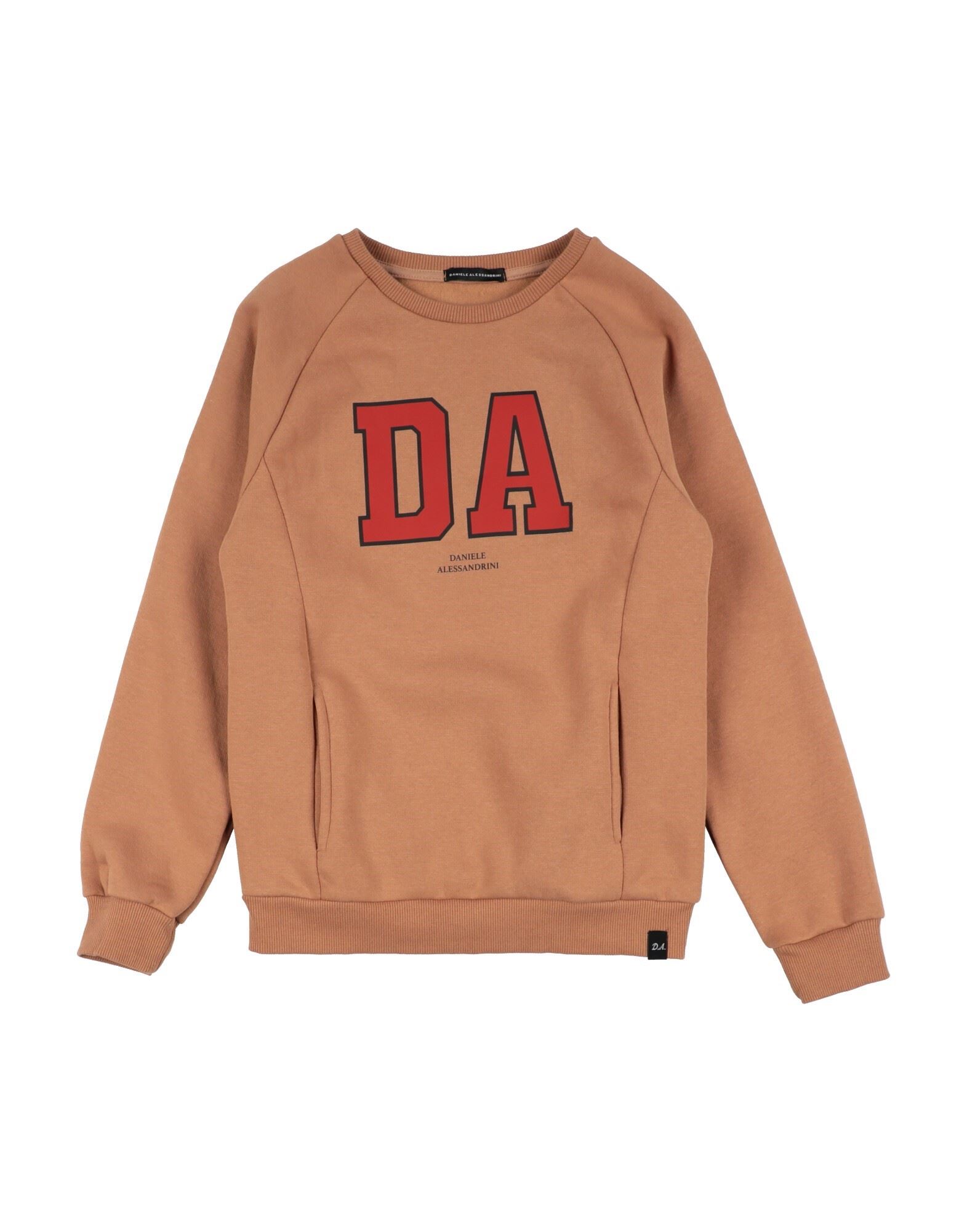 DANIELE ALESSANDRINI Sweatshirt Kinder Kamel von DANIELE ALESSANDRINI