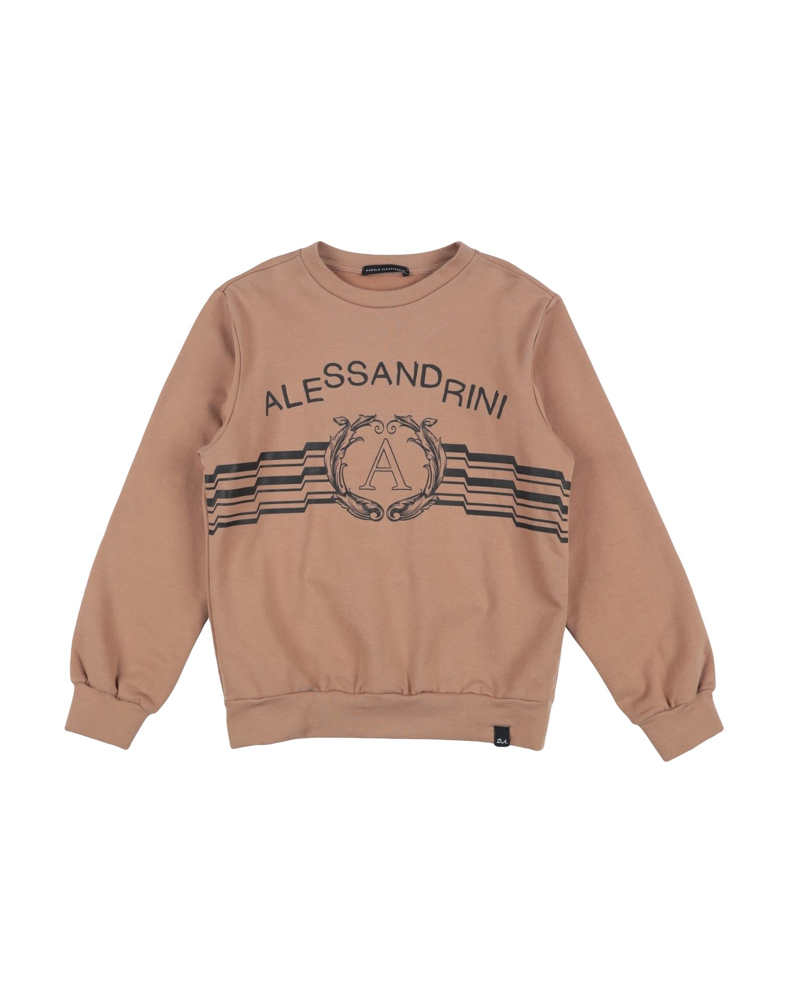 DANIELE ALESSANDRINI Sweatshirt Kinder Kamel von DANIELE ALESSANDRINI