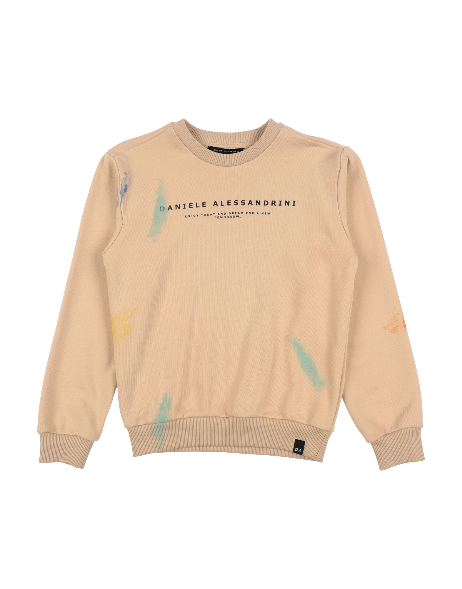 DANIELE ALESSANDRINI Sweatshirt Kinder Kamel von DANIELE ALESSANDRINI