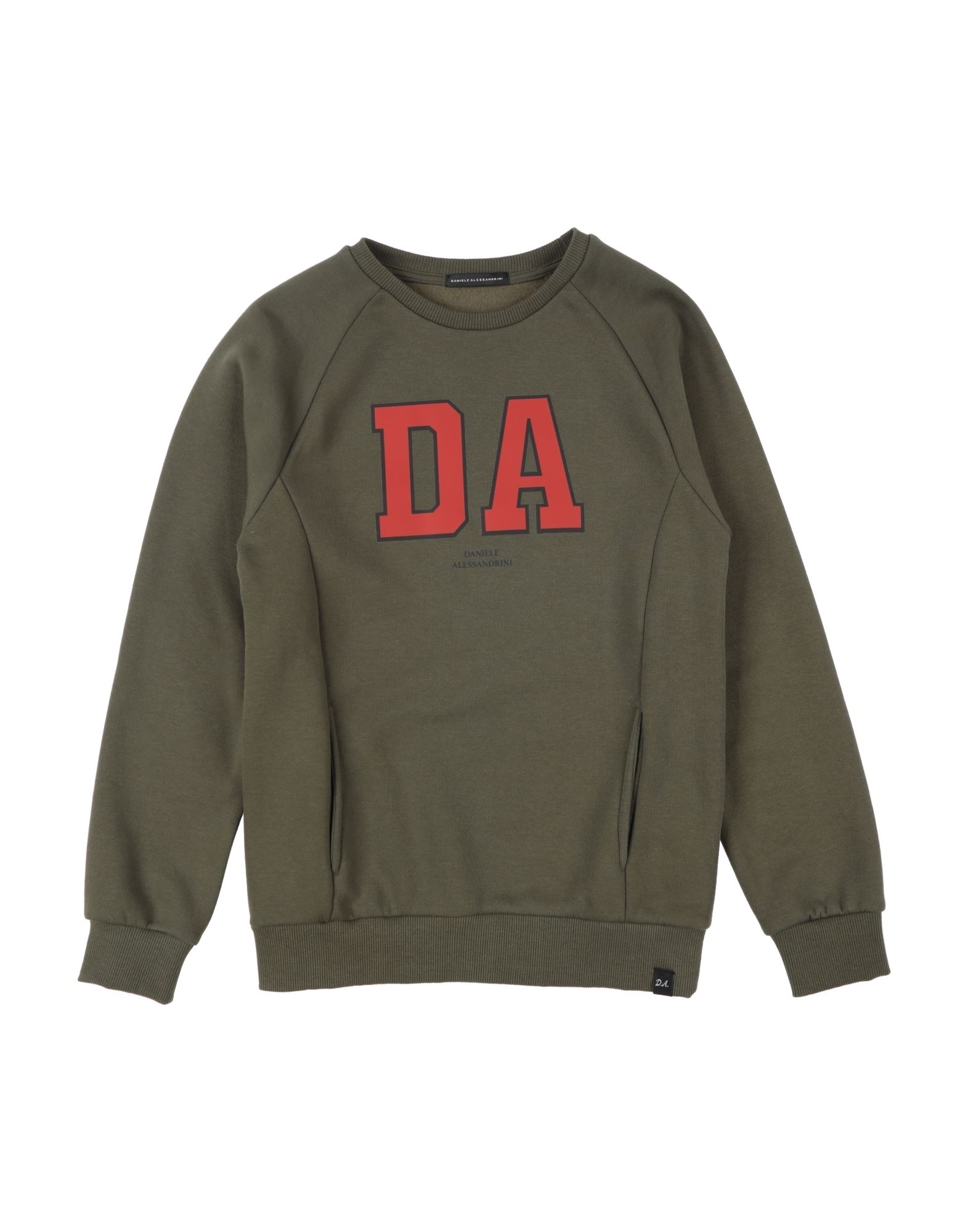 DANIELE ALESSANDRINI Sweatshirt Kinder Militärgrün von DANIELE ALESSANDRINI