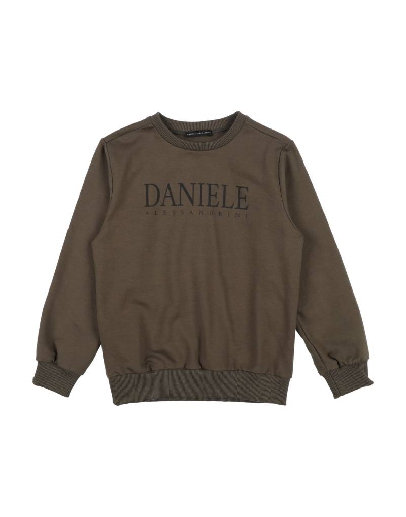 DANIELE ALESSANDRINI Sweatshirt Kinder Militärgrün von DANIELE ALESSANDRINI
