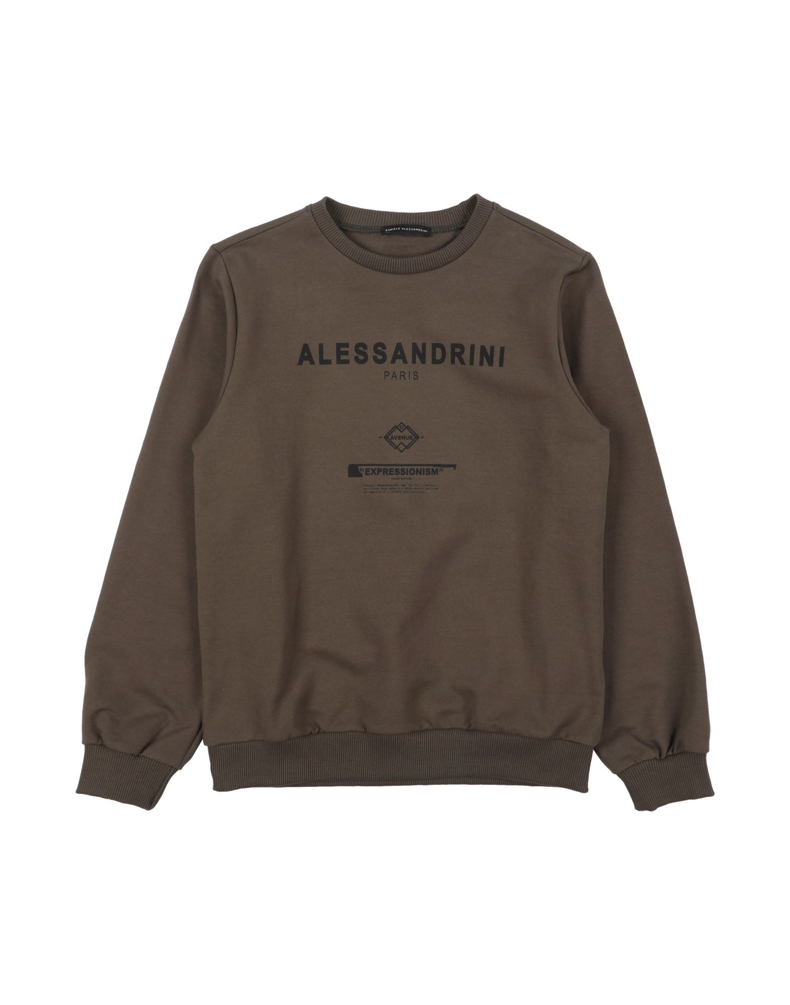 DANIELE ALESSANDRINI Sweatshirt Kinder Militärgrün von DANIELE ALESSANDRINI