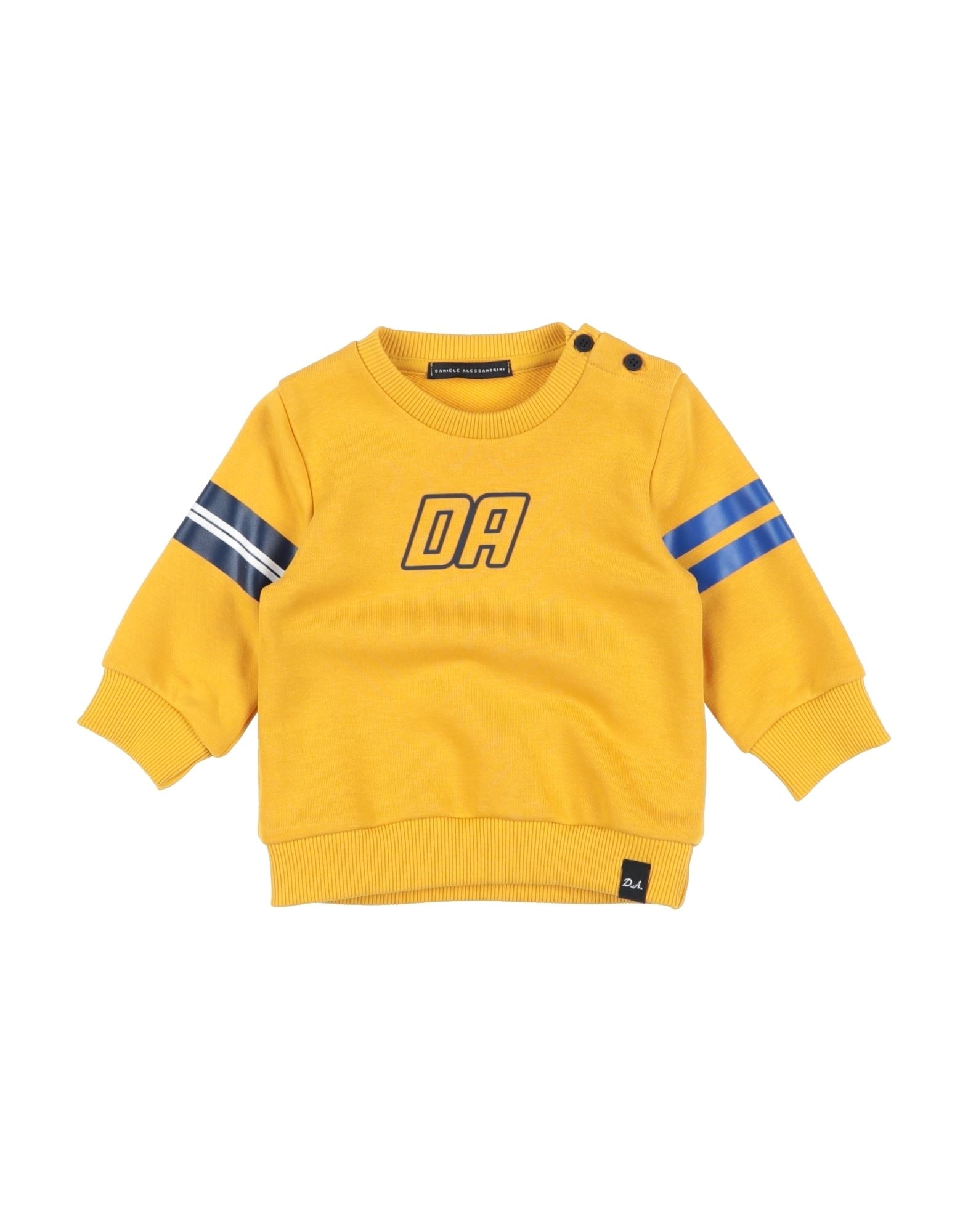 DANIELE ALESSANDRINI Sweatshirt Kinder Ocker von DANIELE ALESSANDRINI