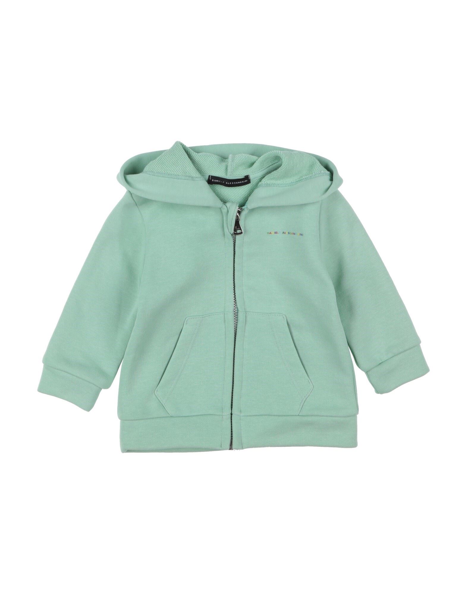 DANIELE ALESSANDRINI Sweatshirt Kinder Säuregrün von DANIELE ALESSANDRINI